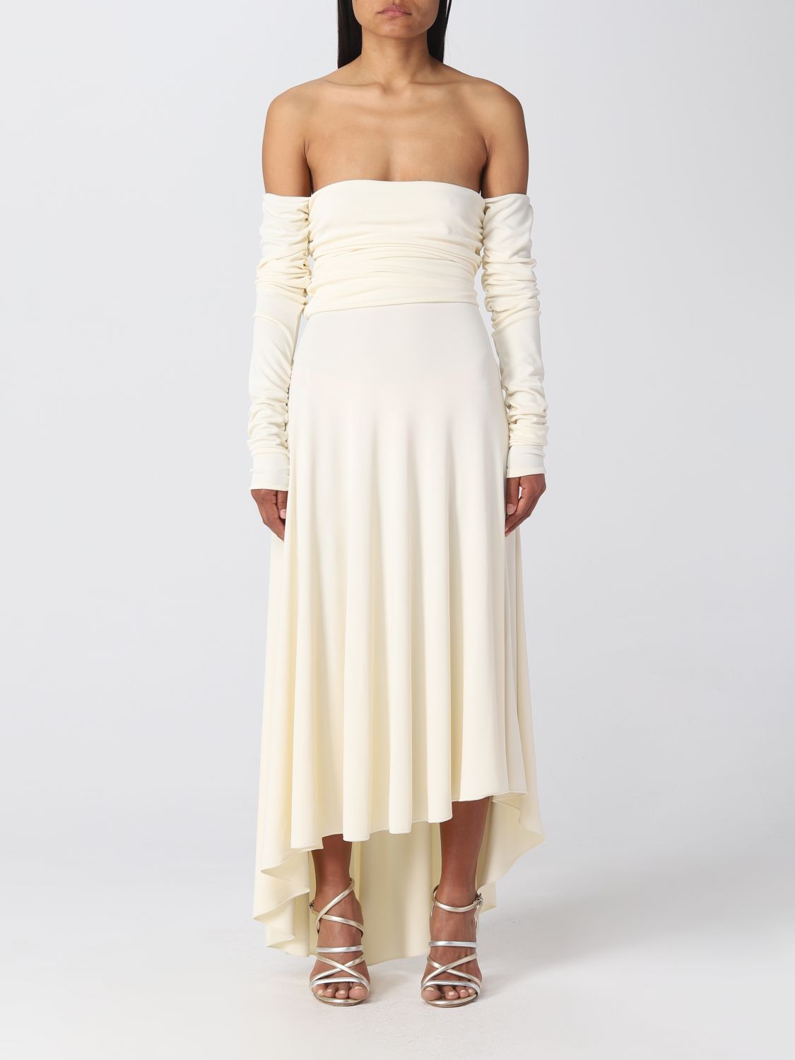 ERIKA CAVALLINI: dress for woman - White | Erika Cavallini dress E3SK05 ...
