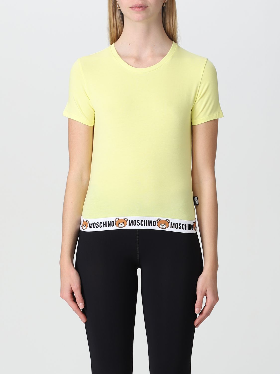Moschino Underwear T-shirt  Woman Color Yellow