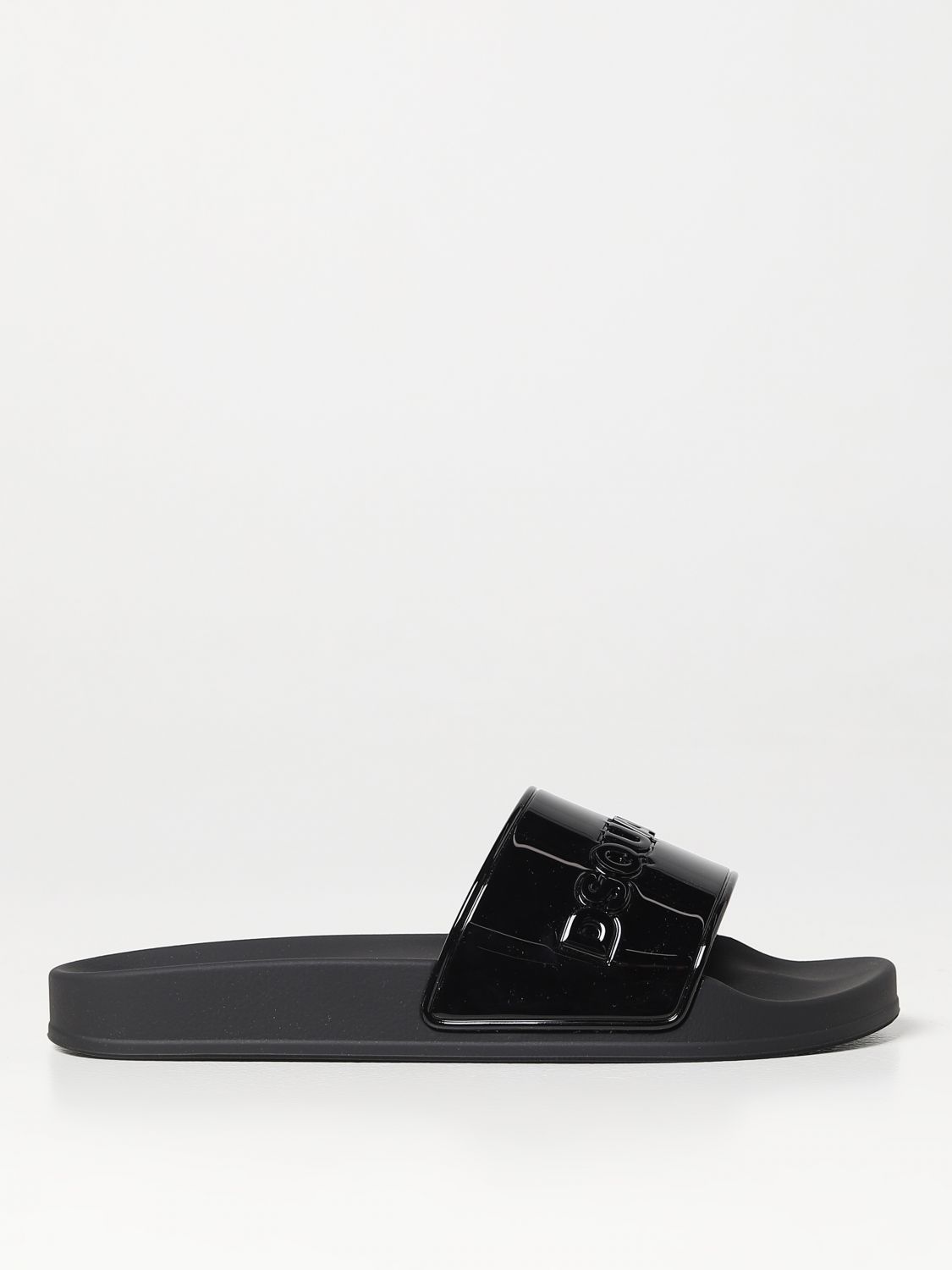 DSQUARED2: sandals for man - Black | Dsquared2 sandals FFM002317206393 ...