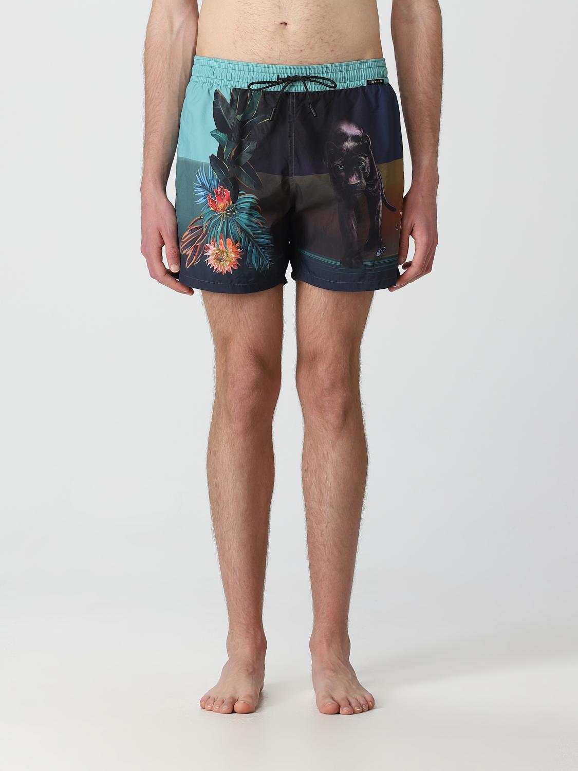 Etro Swimsuit  Men Color Green