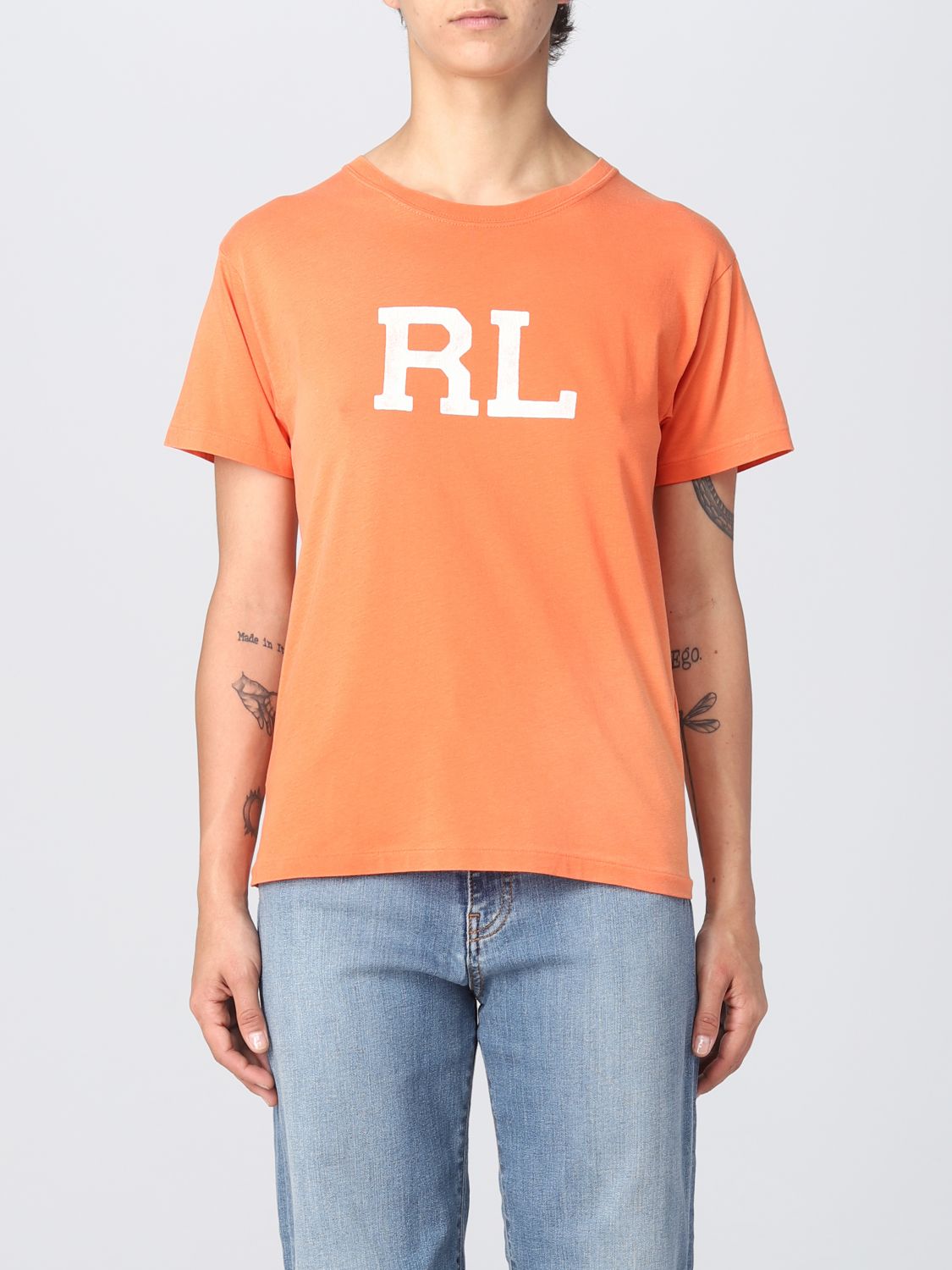 Polo Ralph Lauren T-shirt  Woman Colour Orange