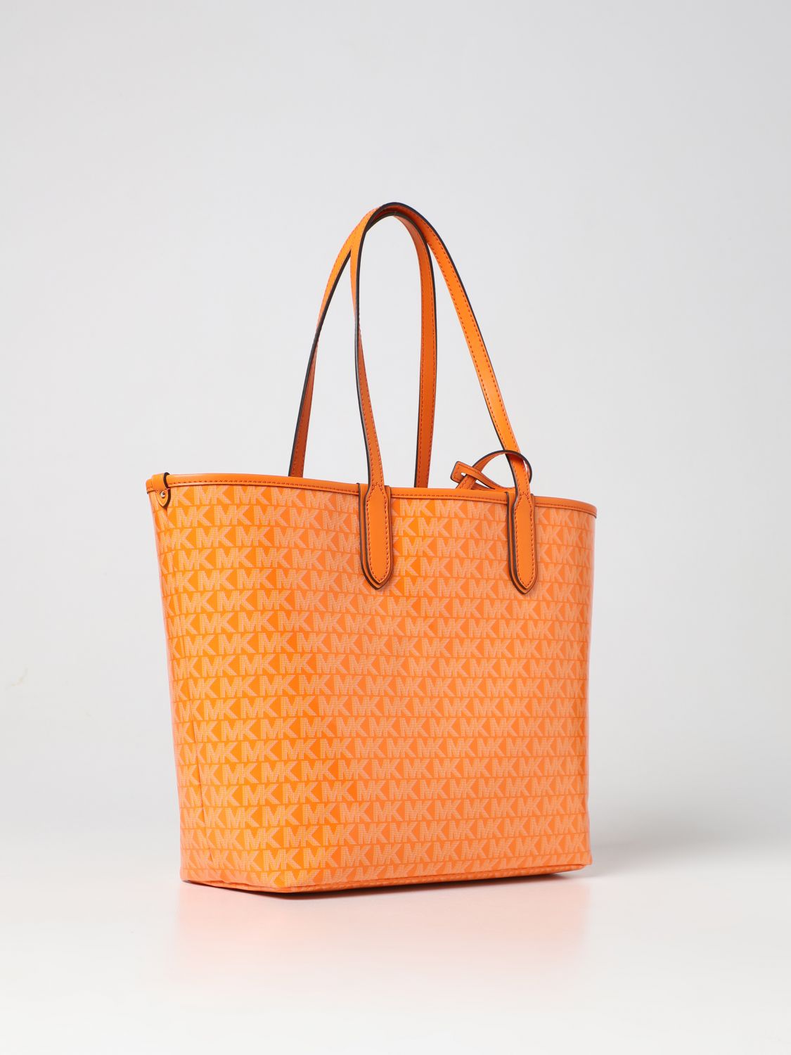 MICHAEL KORS: tote bags for woman - Orange | Michael Kors tote bags  30S3GZAT7V online on 