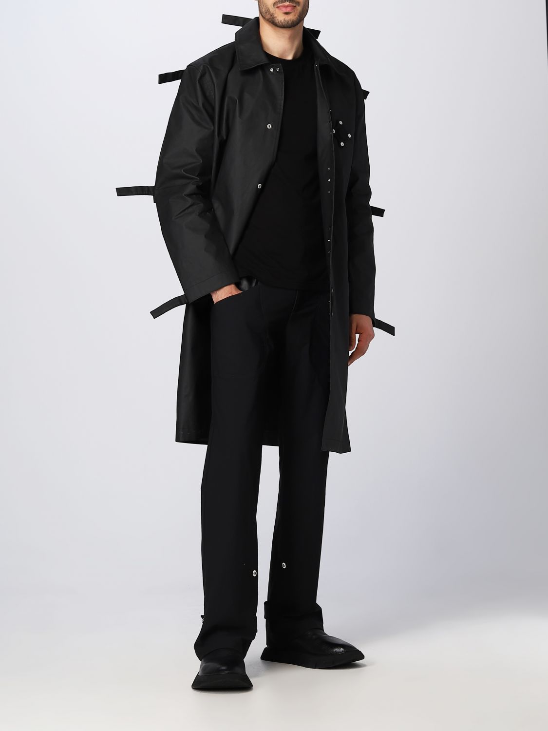 CRAIG GREEN: coat for man - Black | Craig Green coat CGSS23CWOLCO06 ...
