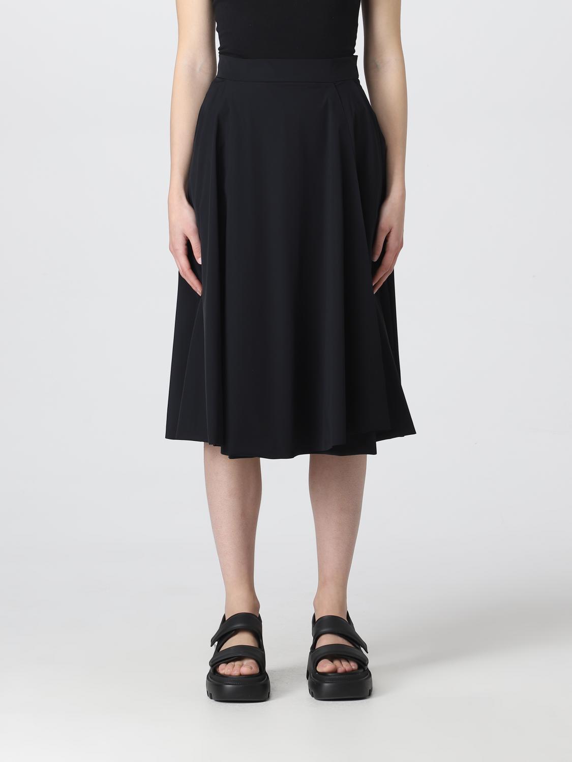Rrd Woman Mini Skirt Black Size 6 Polyamide, Elastane In Black