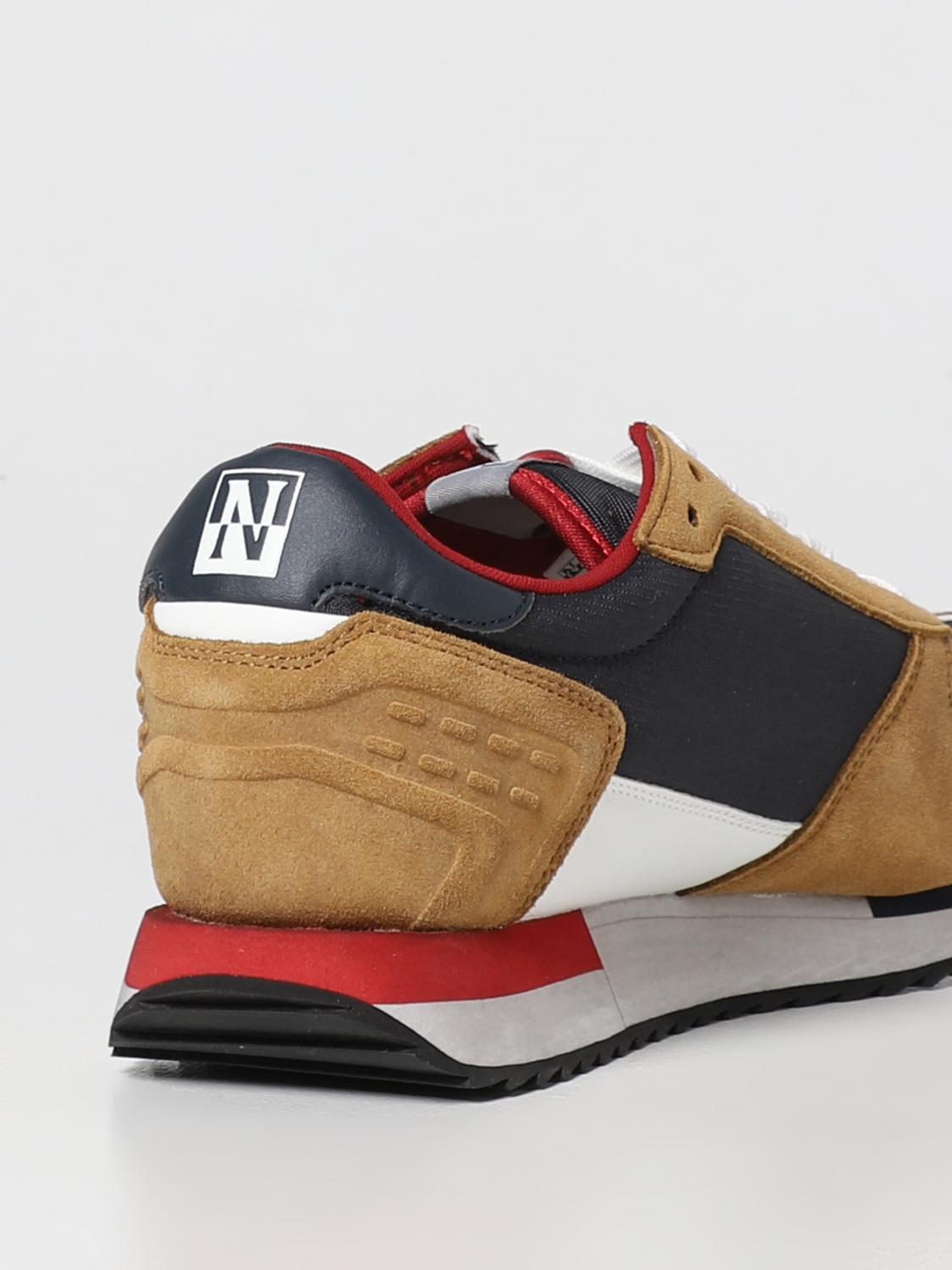 Napapijri Blue Polyester Athletic Sneakers