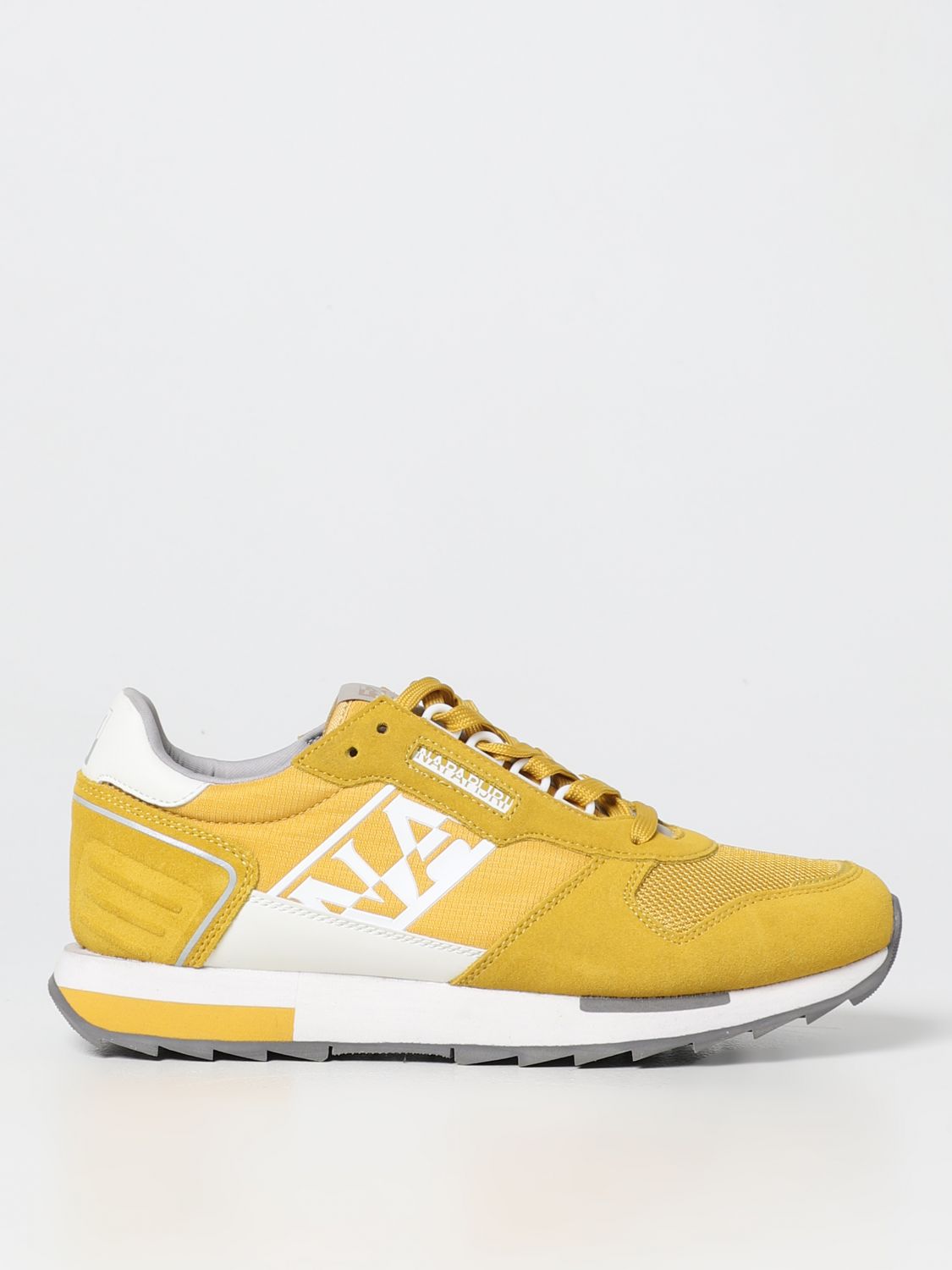 Shop Napapijri Sneakers  Men Color Yellow