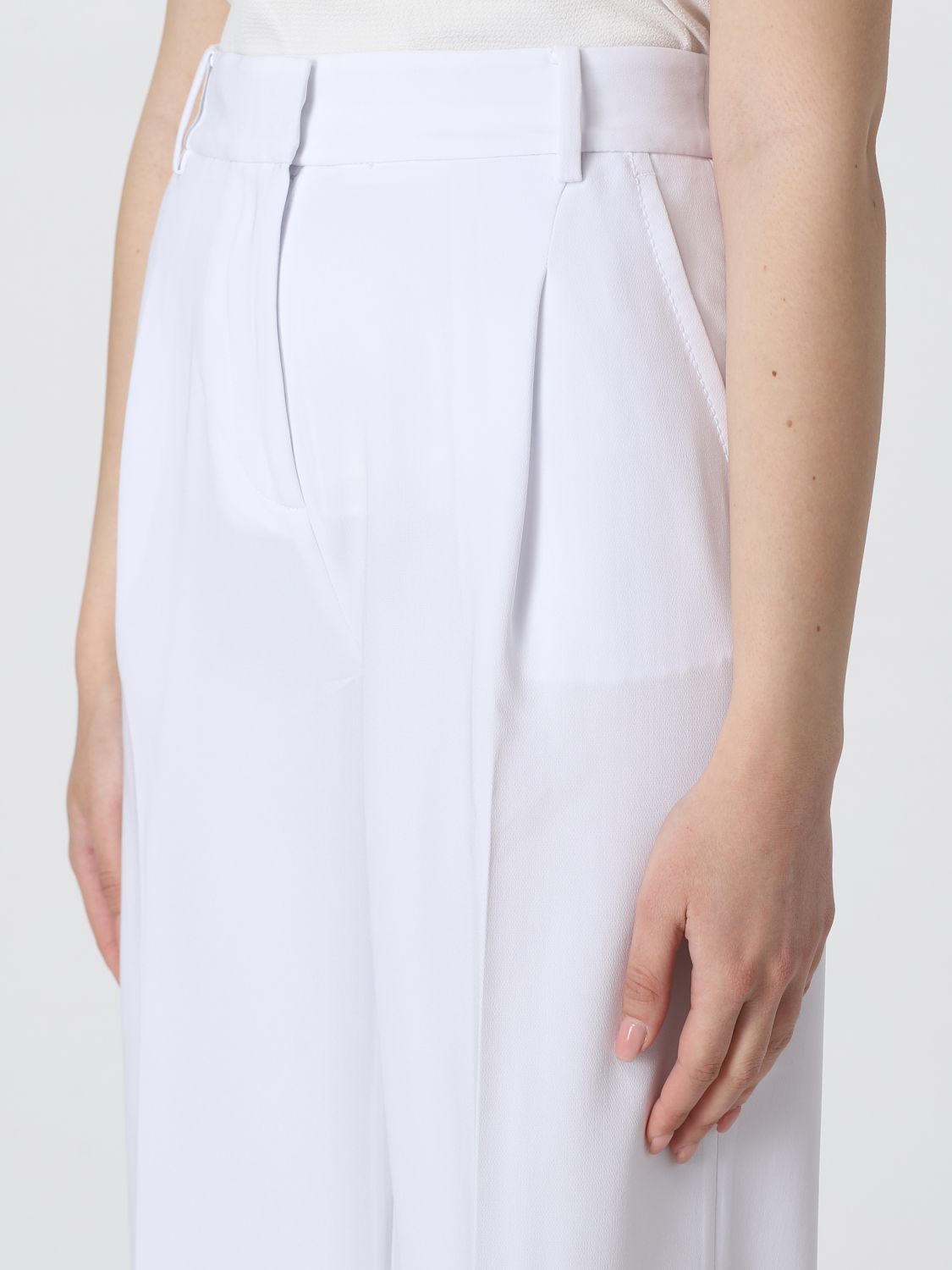 Michael Kors Pants For Woman White Michael Kors Pants Ms330h2enx Online On Giglio