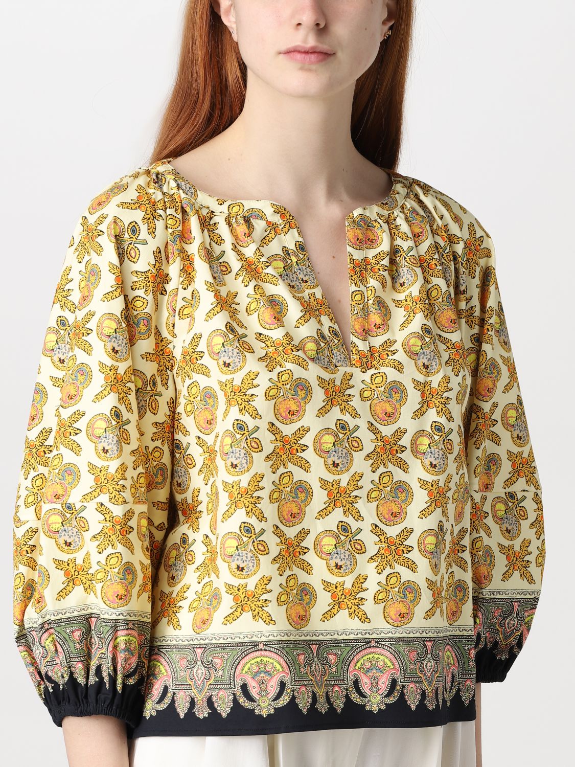 ETRO: top for woman - White | Etro top 126114329 online on GIGLIO.COM