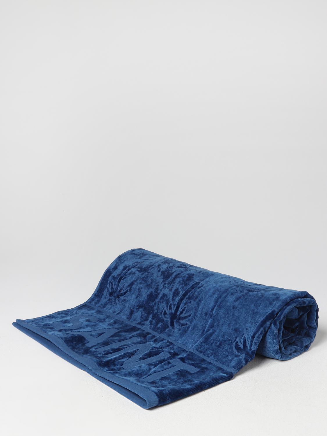 Mc2 Saint Barth Beach Towel Baby  Kids Color Blue In Blue