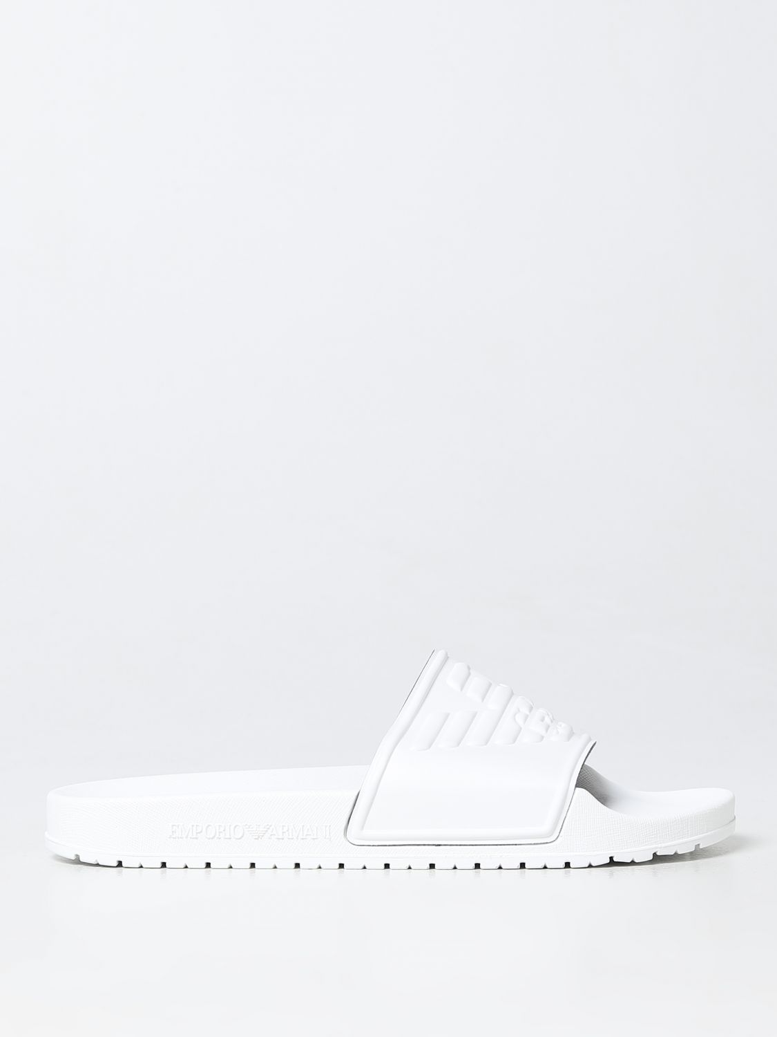 Emporio Armani Sandals  Men Color White