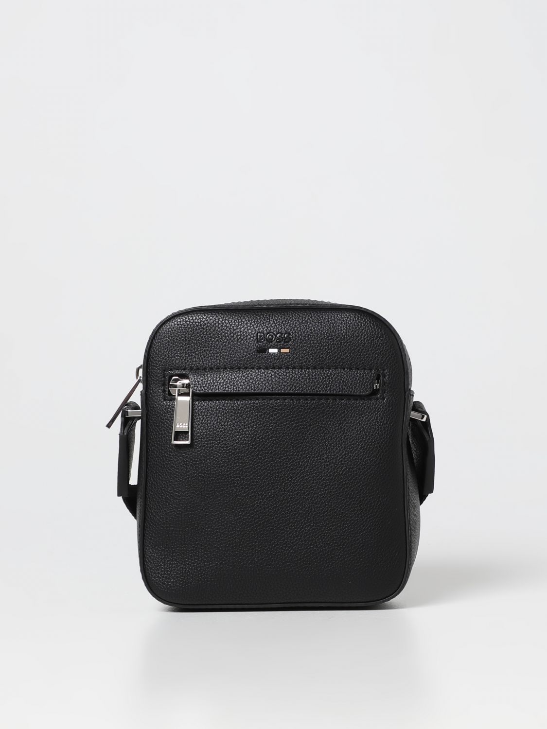 BOSS: shoulder bag for man - Black | Boss shoulder bag 50490856 online ...