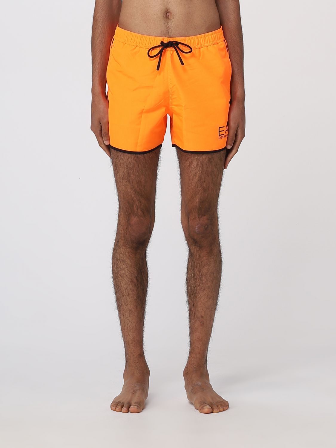 Ea7 Swimsuit  Men Colour Orange