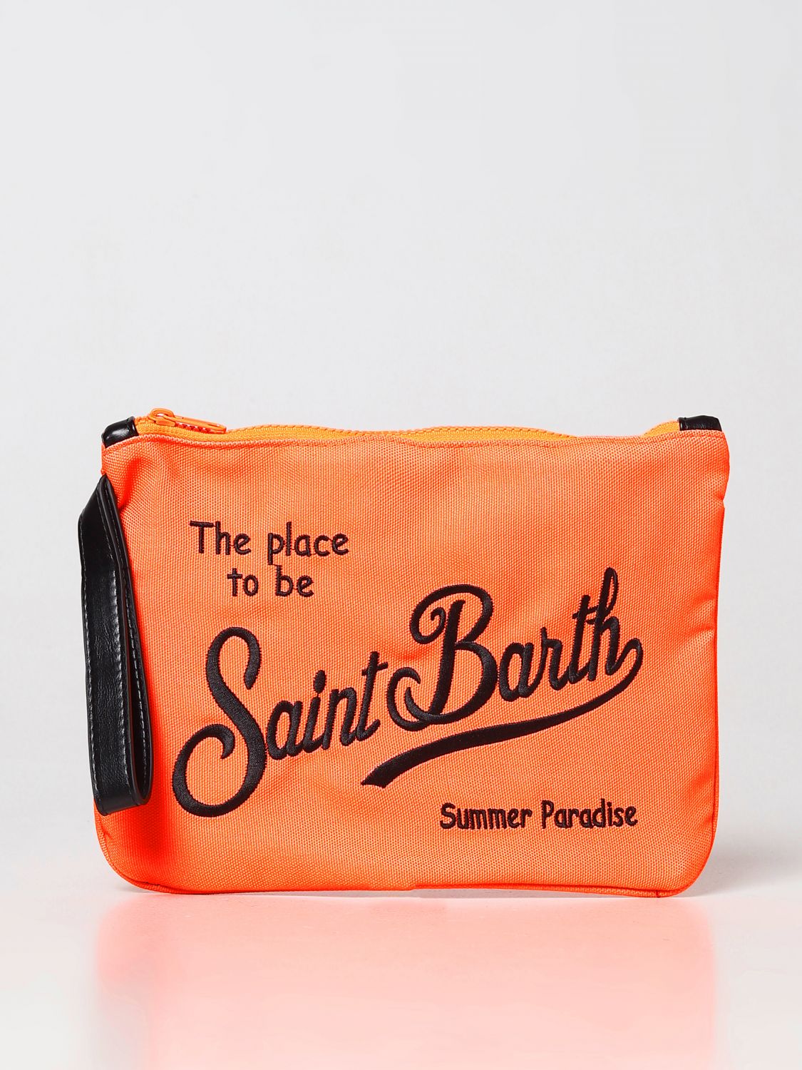 Mc2 Saint Barth Clutch Woman Color Orange | ModeSens