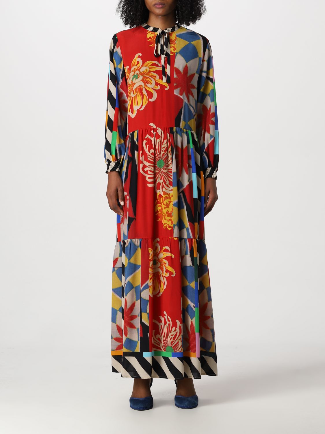 PIERRE-LOUIS MASCIA: dress for woman - Multicolor  Pierre-Louis Mascia  dress BRULESWAB11399 online at
