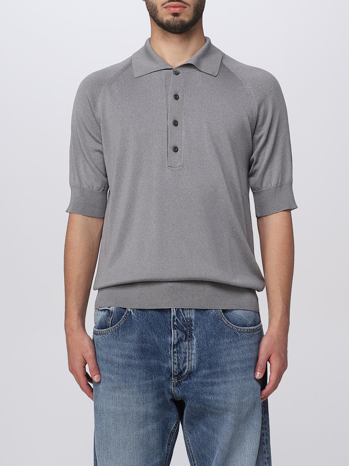 PT TORINO: polo shirt for man - Grey | Pt Torino polo shirt ...