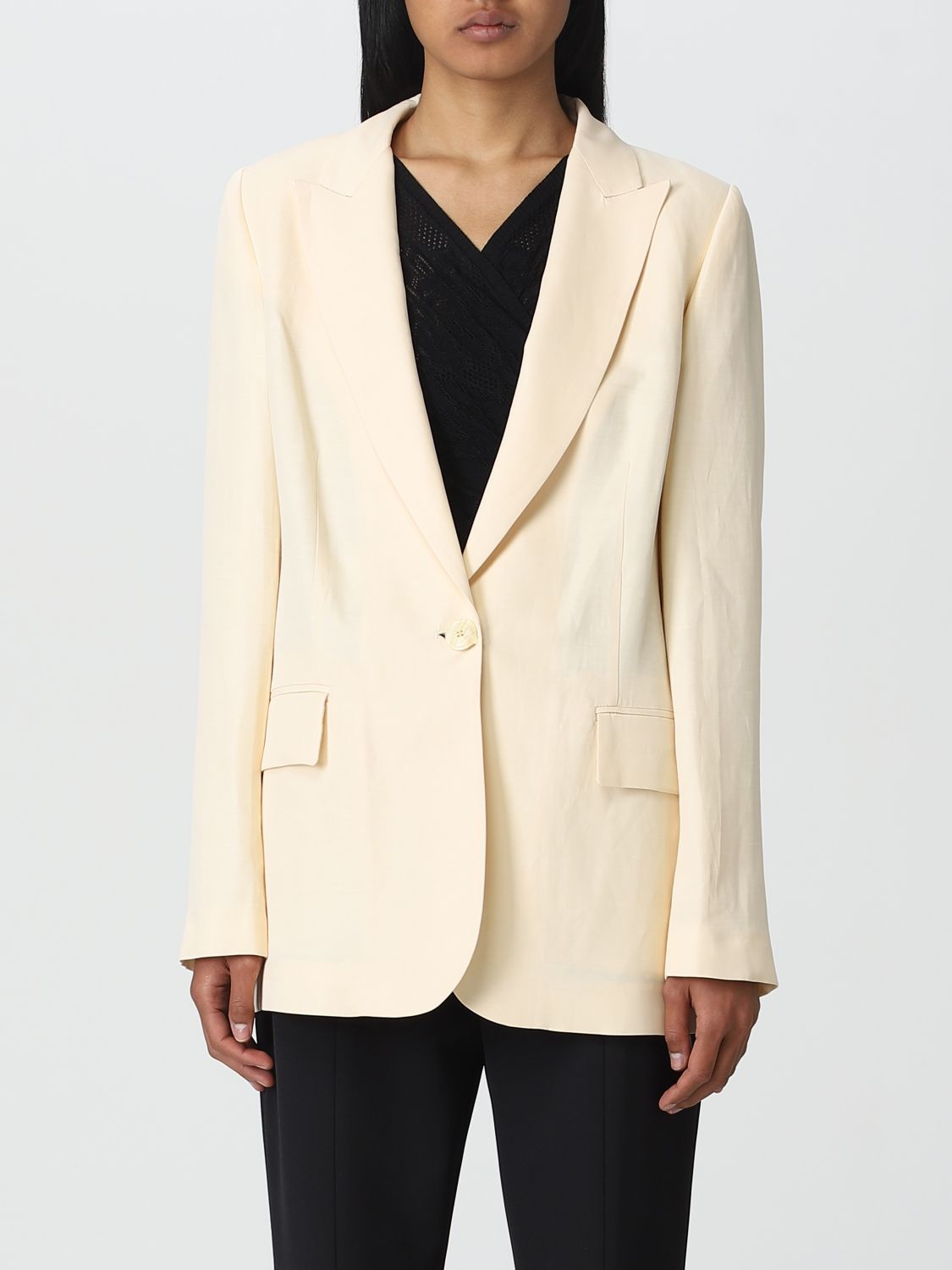 Twinset Jacket  Woman Color Ivory