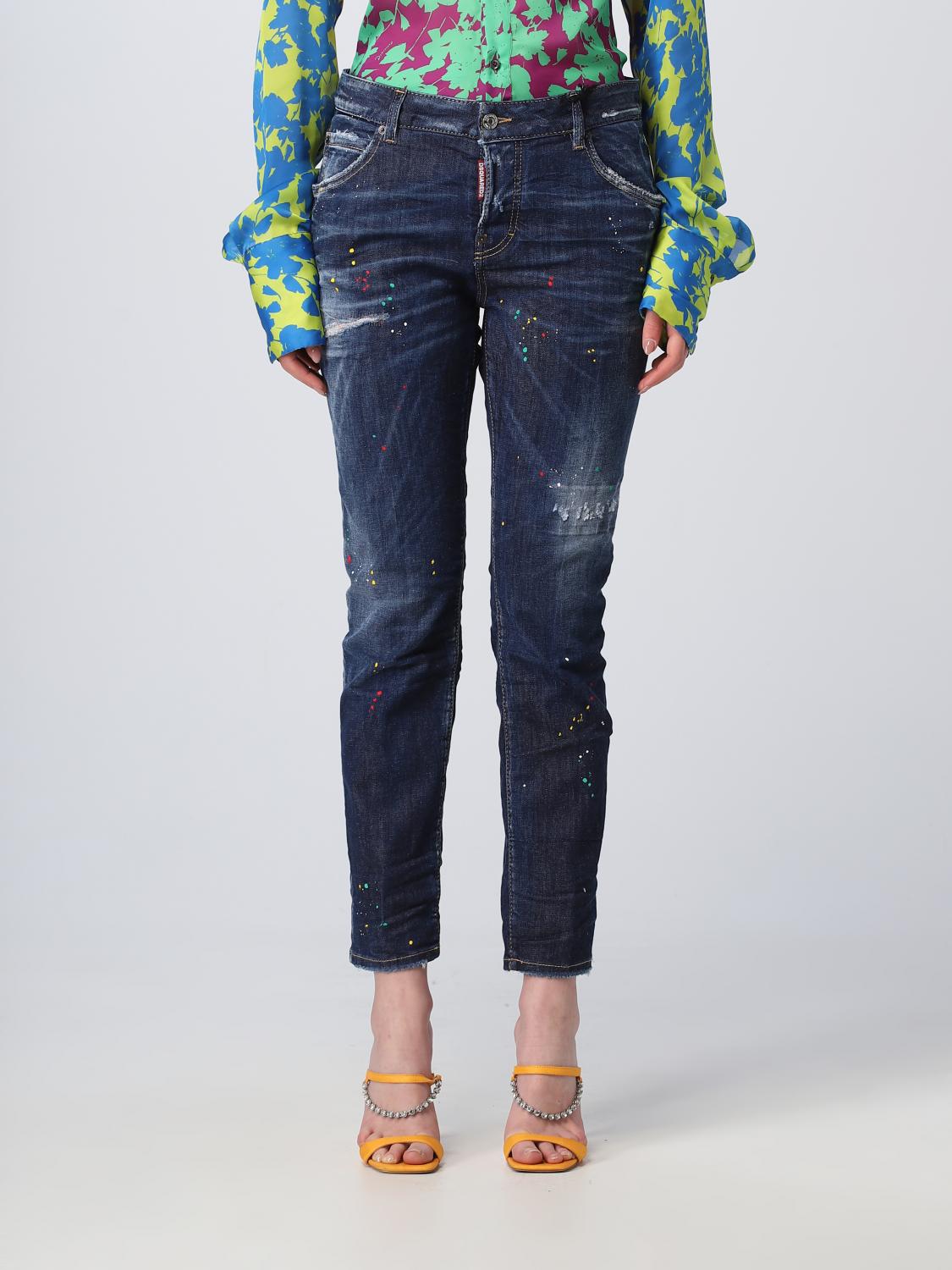 DSQUARED2: denim jeans - Denim | Dsquared2 jeans S72LB0601S30789 online ...