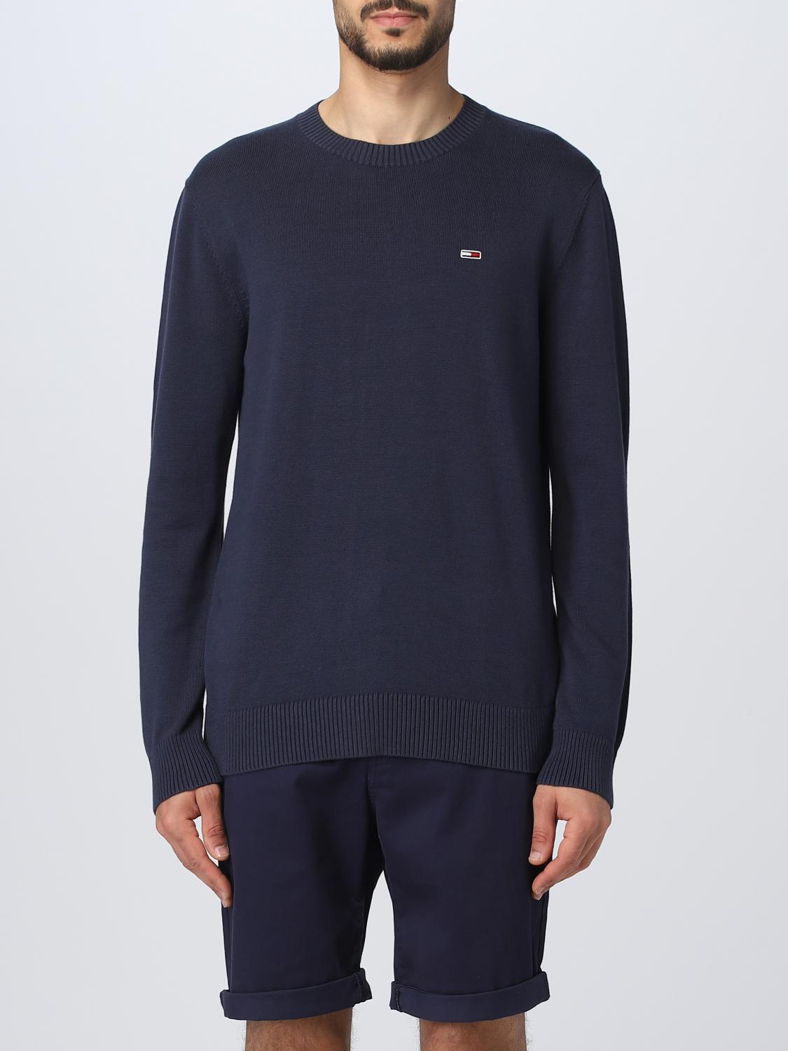 Tommy Jeans Sweater  Men Color Blue In Blue