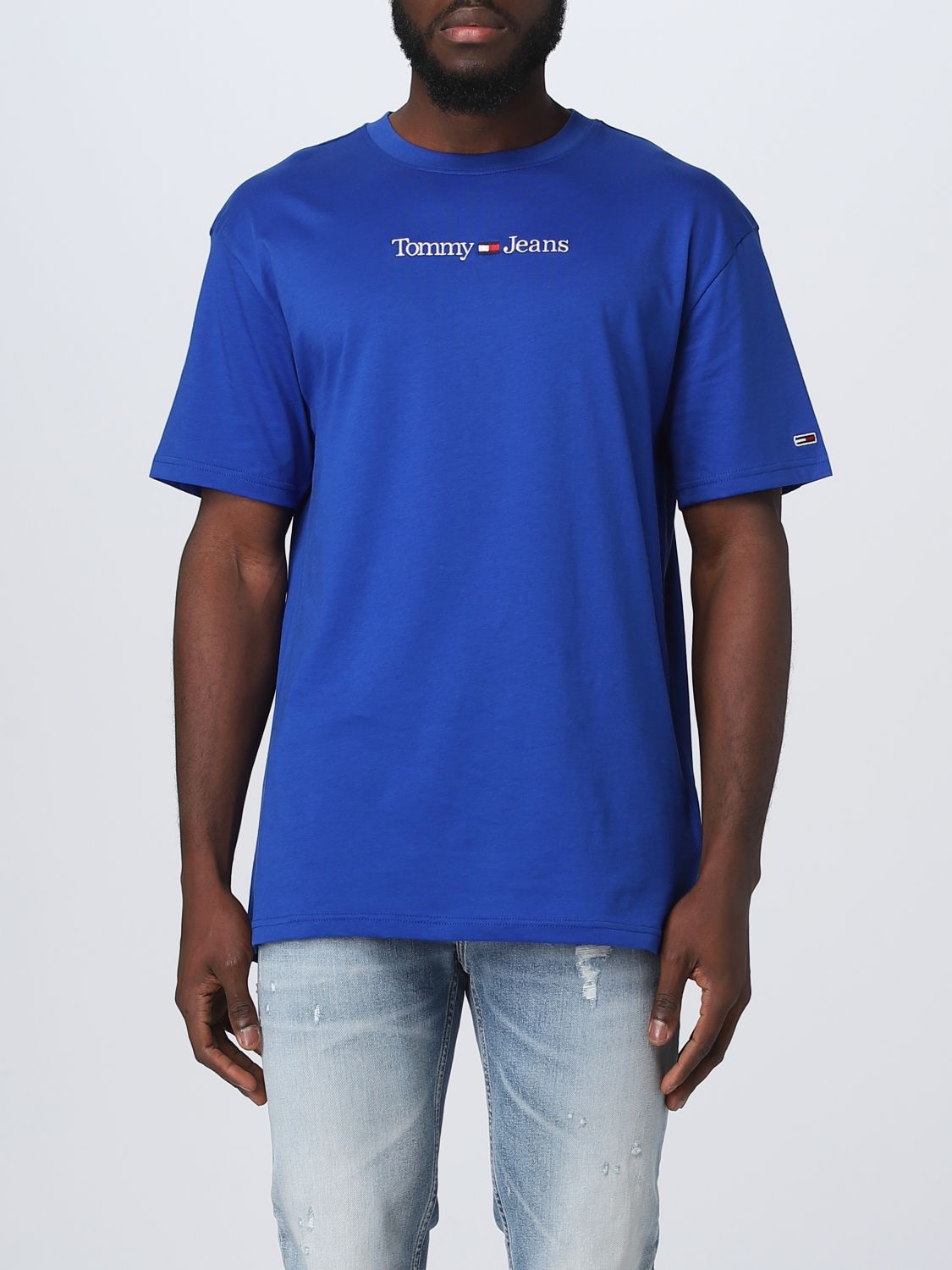 Tommy Jeans T-shirt  Men Color Blue