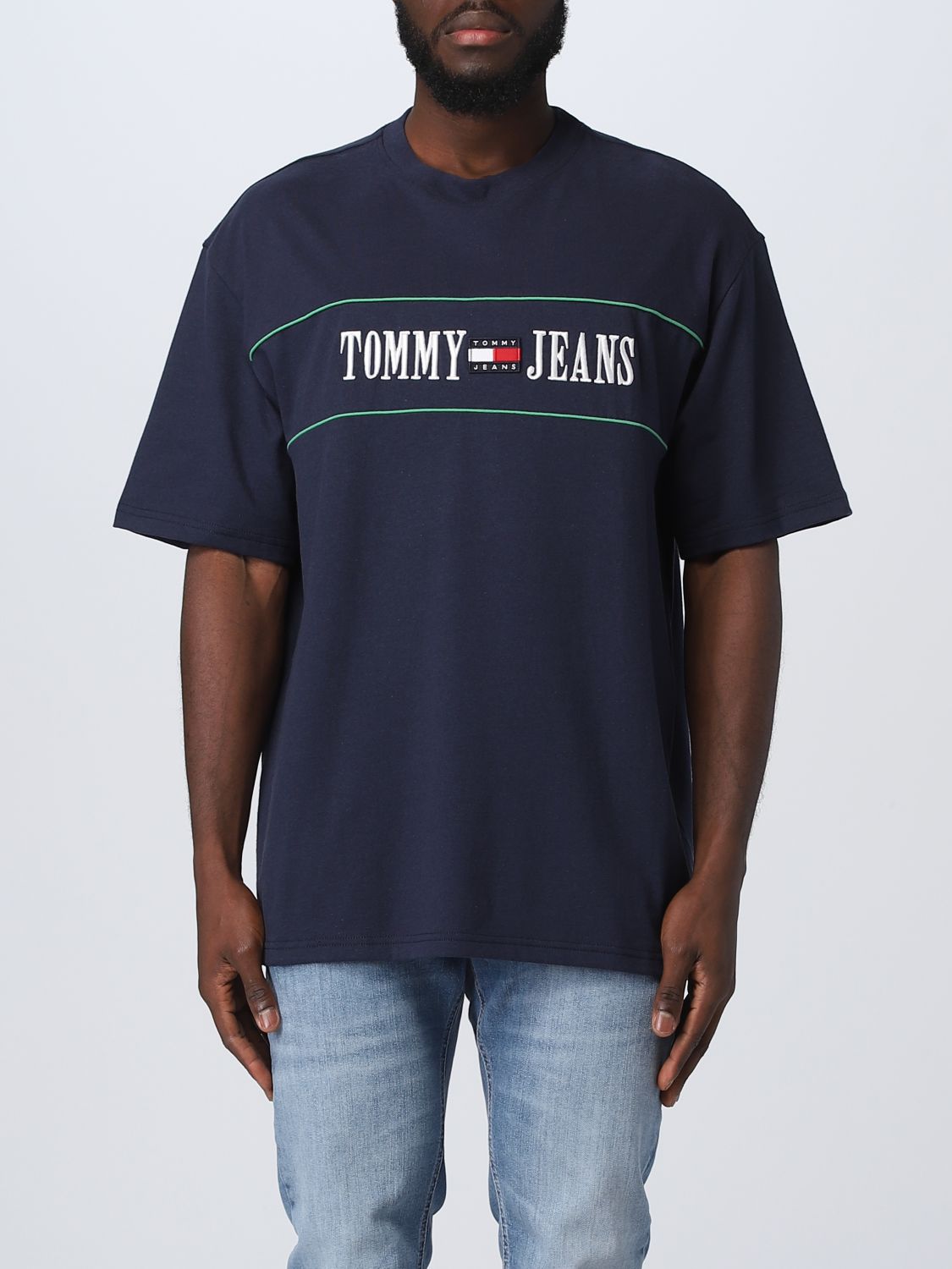 Tommy Jeans T-shirt  Men Color Blue