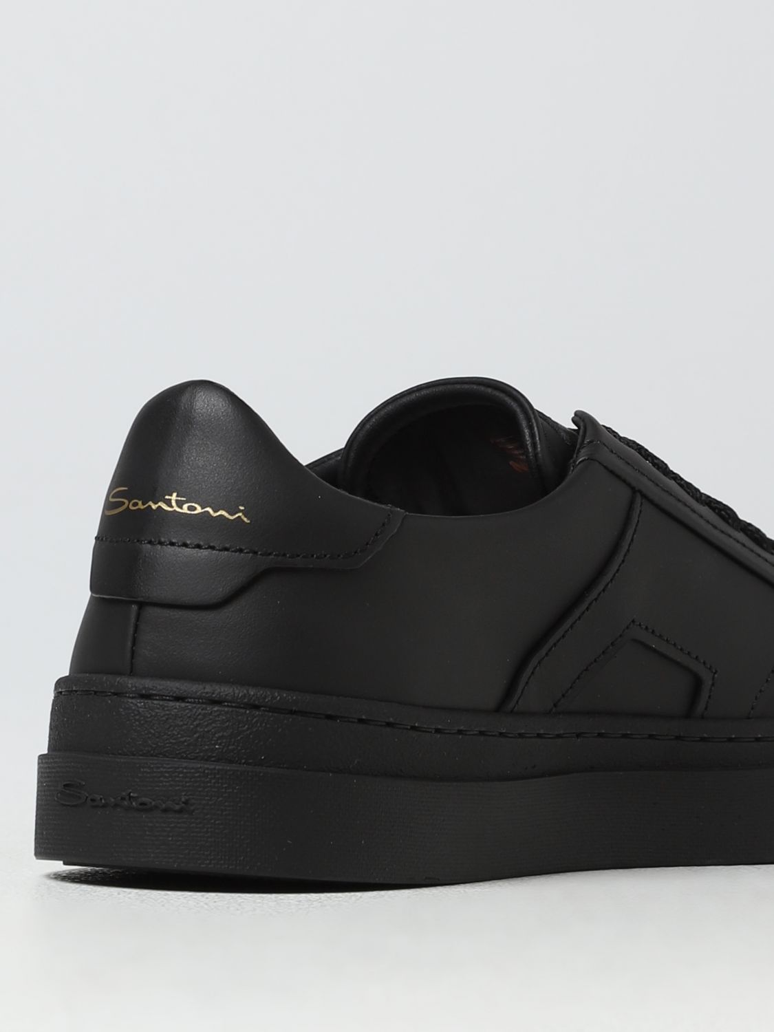 SANTONI: sneakers for man - Black | Santoni sneakers MBGT21779NEORXWH ...