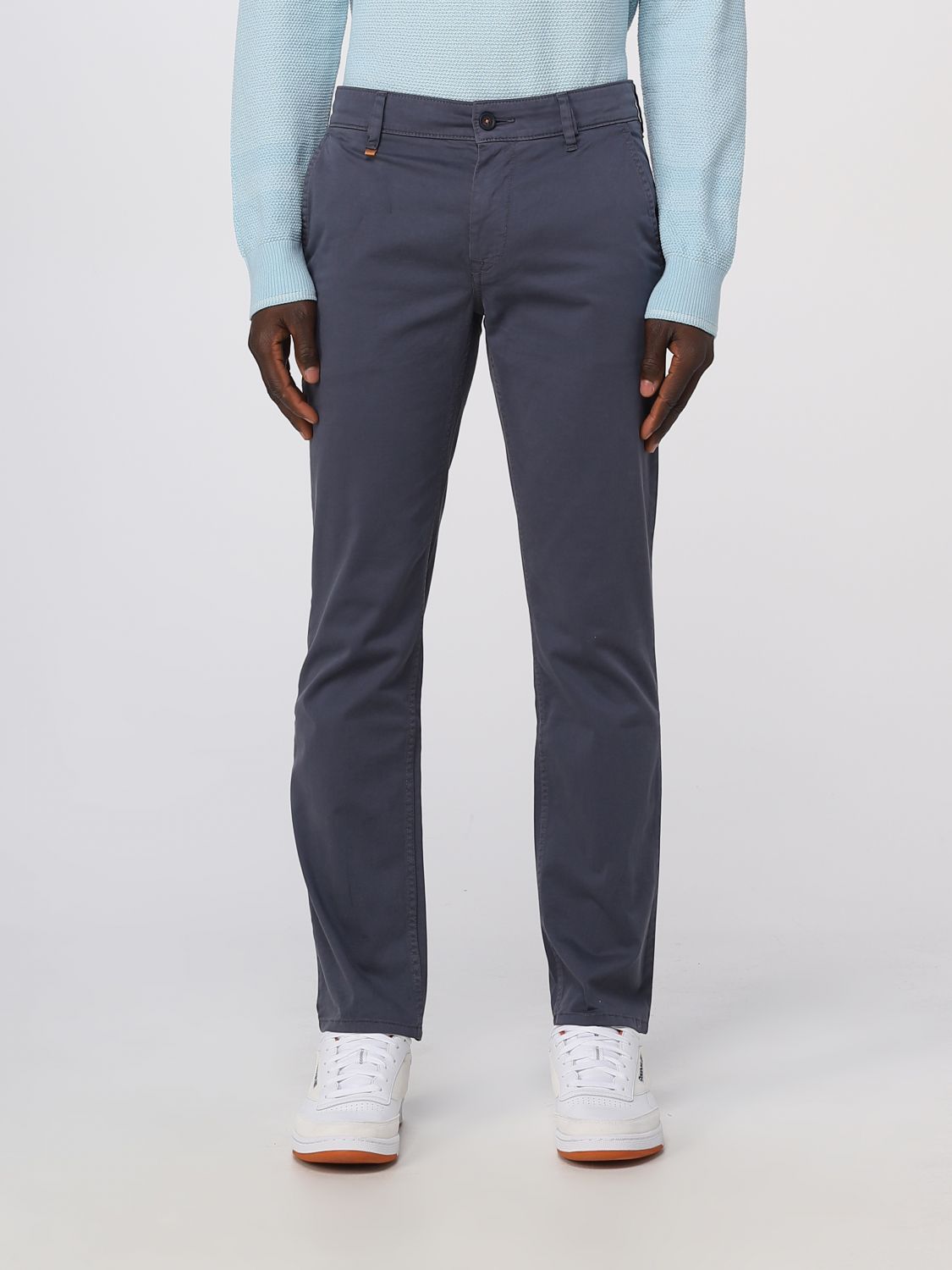 BOSS: pants for man - Blue | Boss pants 50470813 online at GIGLIO.COM