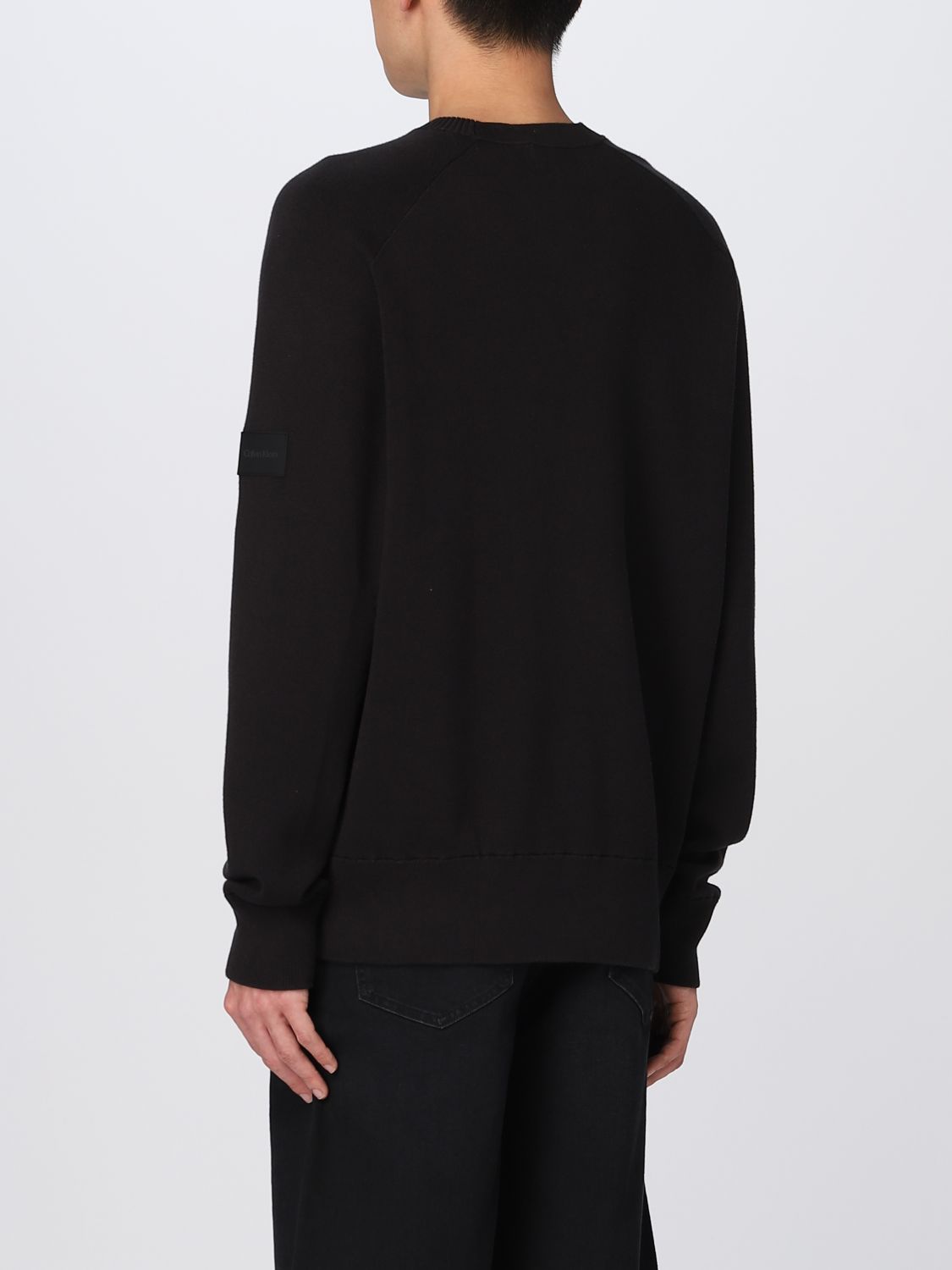 CALVIN KLEIN: sweater for man - Black | Calvin Klein sweater K10K110714 ...