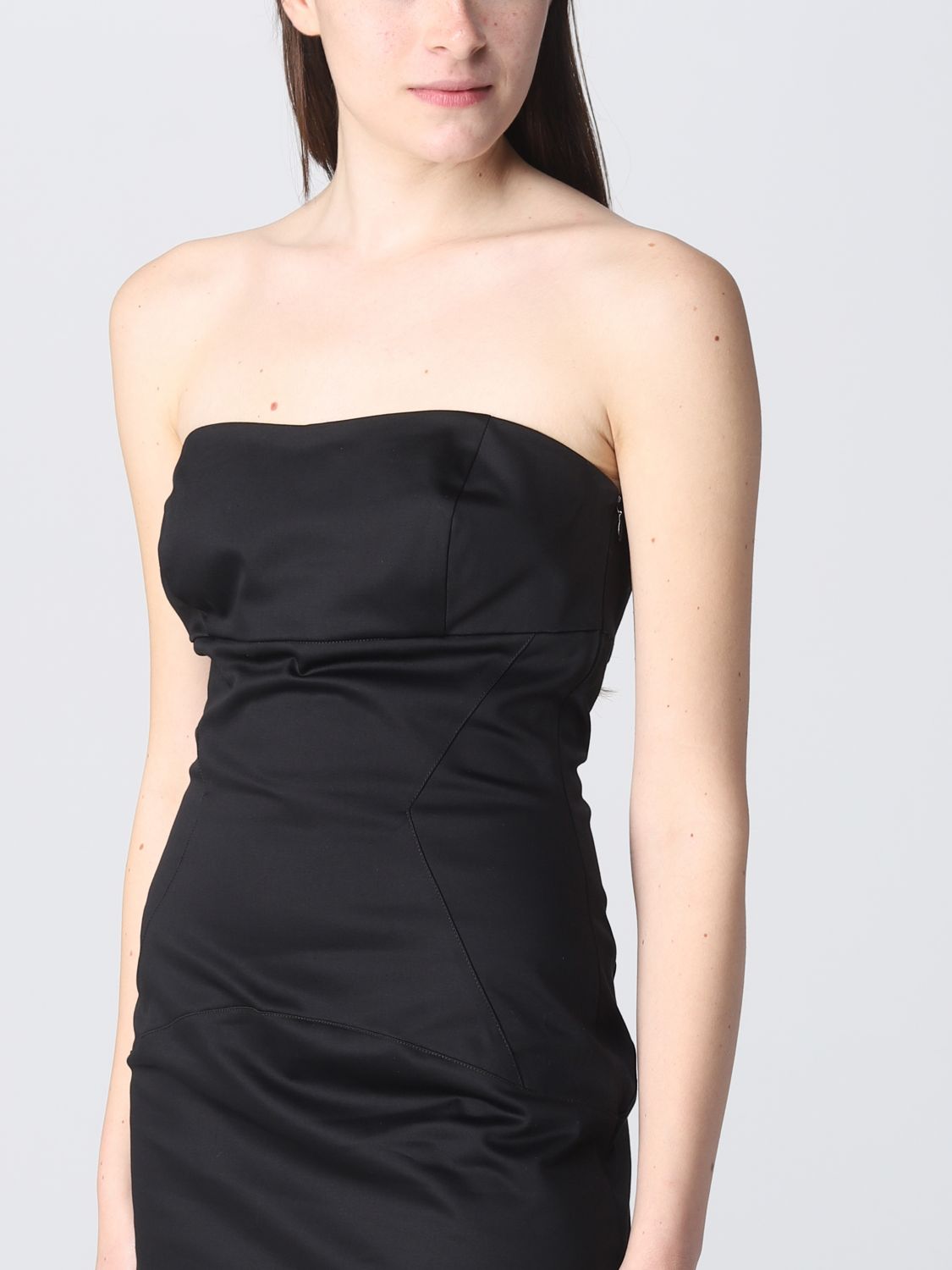 GRIFONI: dress for woman - Black | Grifoni dress 27013120 online on ...
