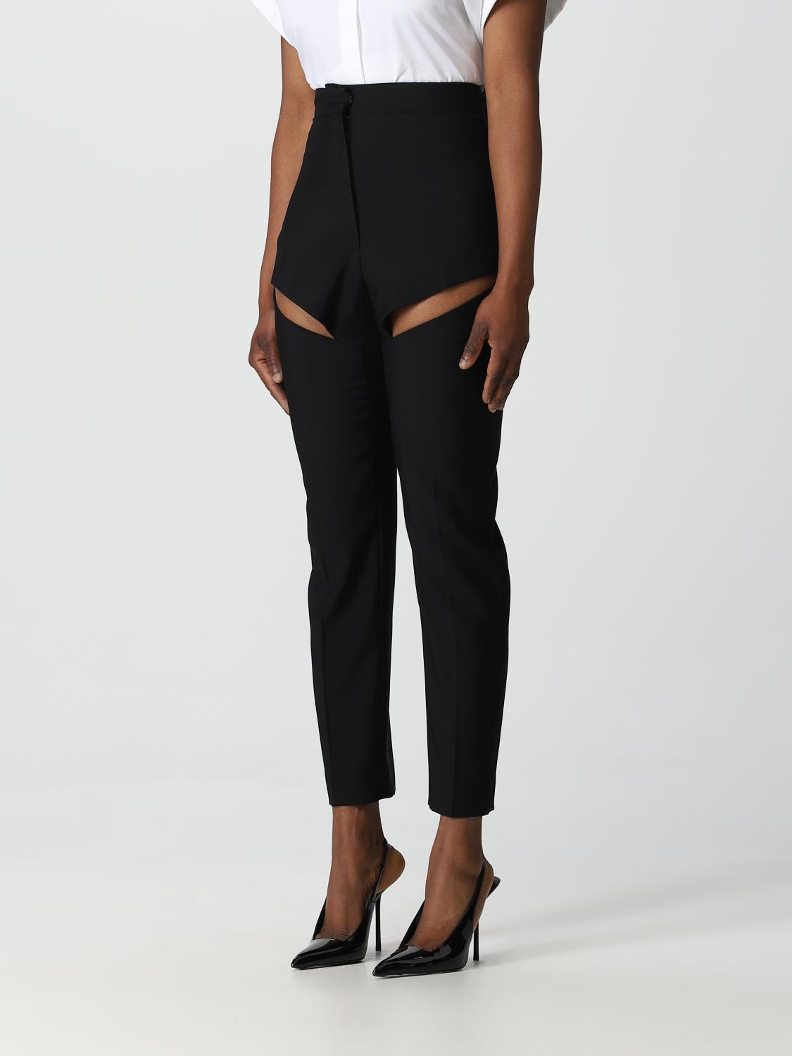 ALEXANDER MCQUEEN wool pants Black Alexander Mcqueen pants