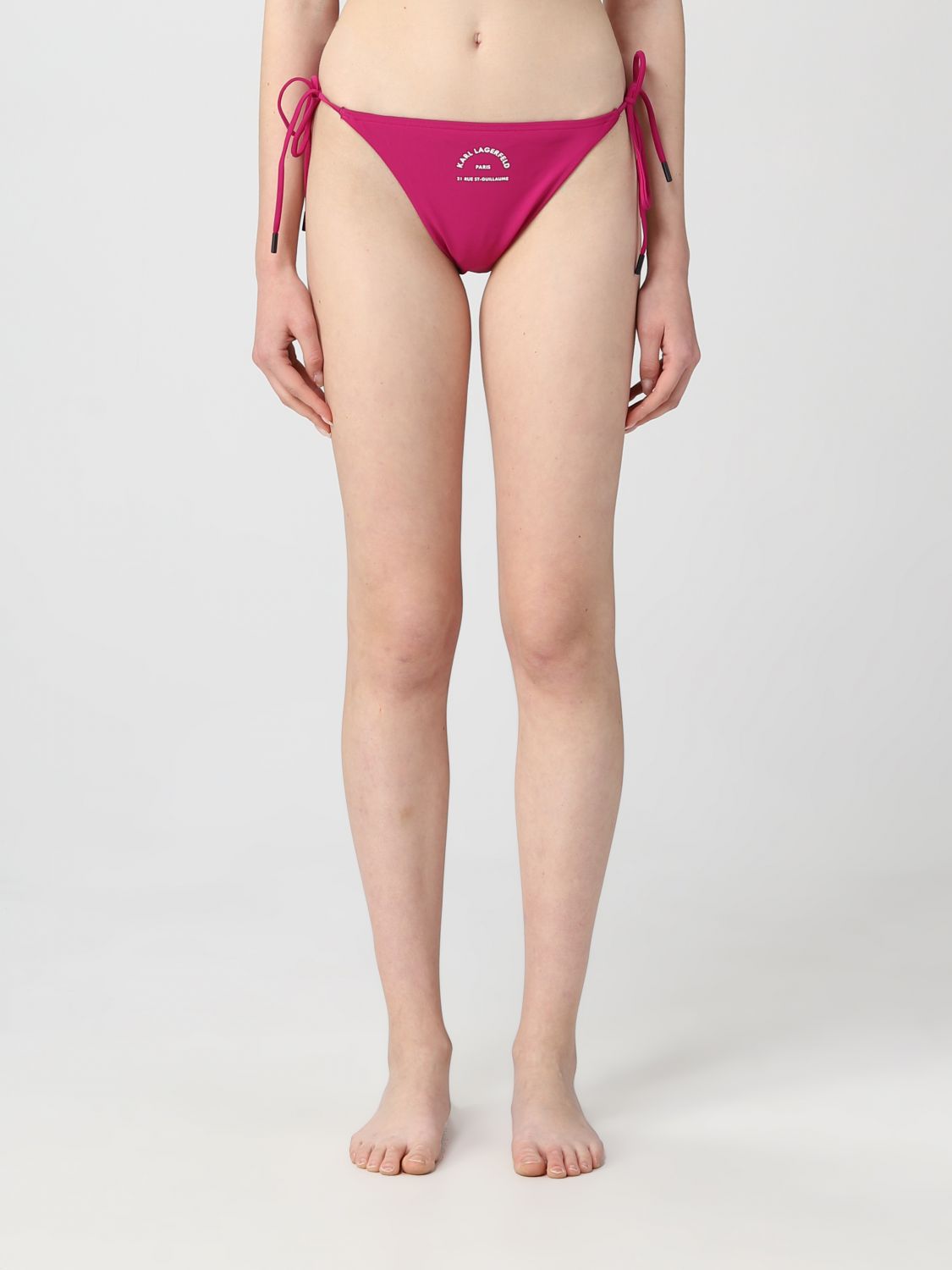Karl Lagerfeld Swimsuit  Woman In Violet