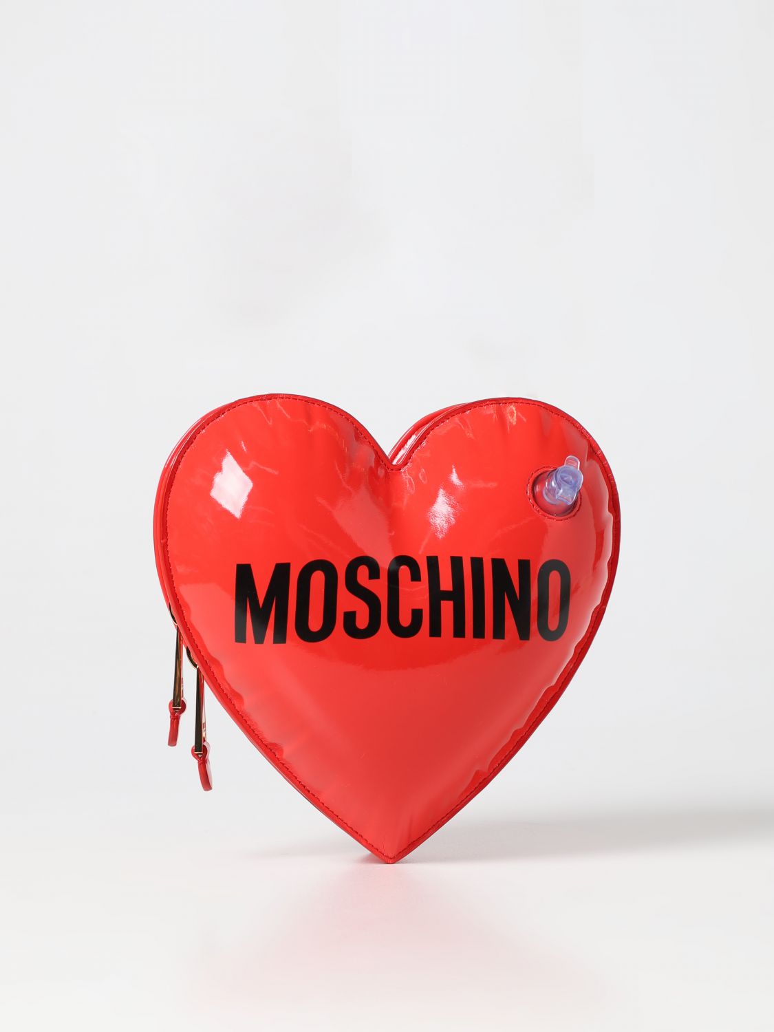 Moschino Couture Shoulder Bag  Woman In Red