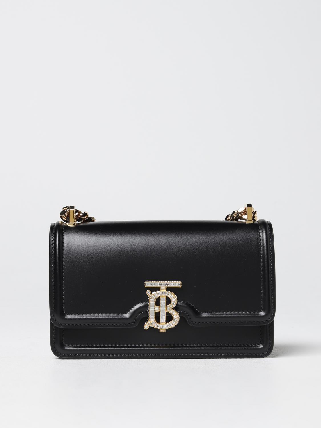 BURBERRY bag in smooth leather Black Burberry mini bag 8063135