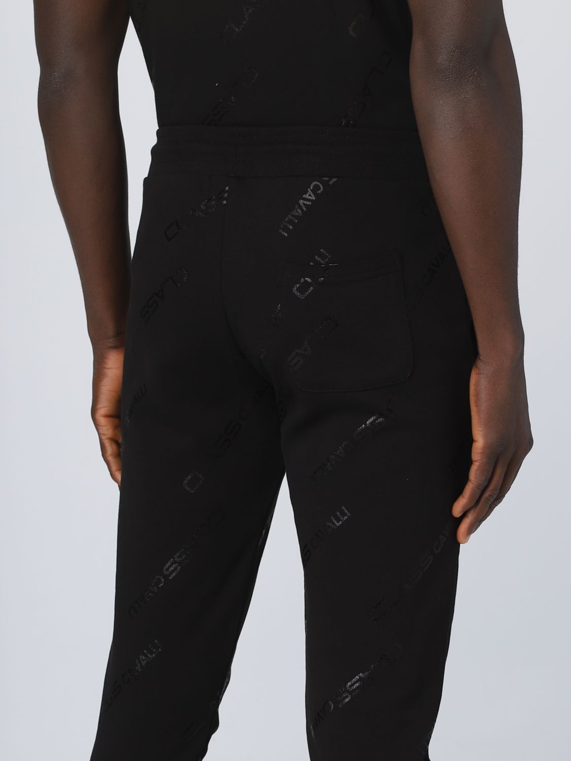 Class Roberto Cavalli Outlet: pants for man - Black 1 | Class Roberto ...