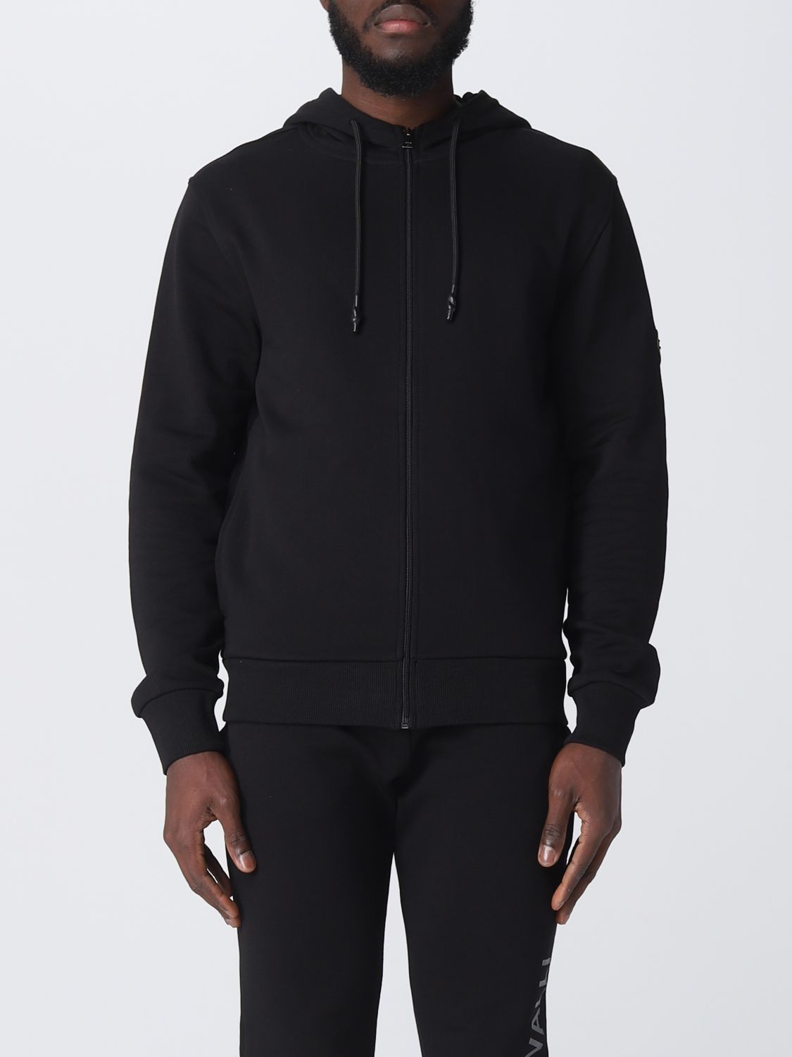 Class Roberto Cavalli Outlet: sweatshirt for man - Black | Class ...