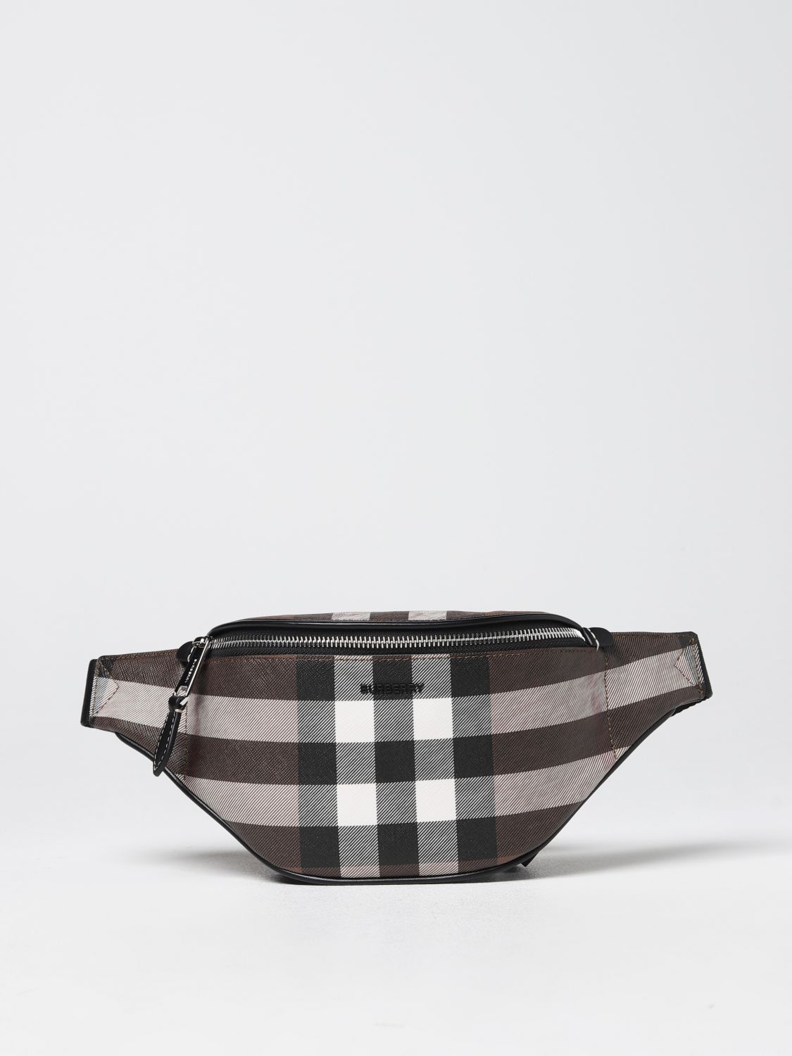 pessimist Bourgeon George Eliot BURBERRY: Cason pouch in coated fabric - Brown | Burberry belt bag 8064440  online at GIGLIO.COM