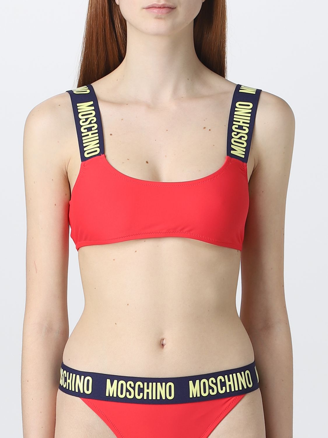 Moschino Swim Swimsuit  Woman Colour Red