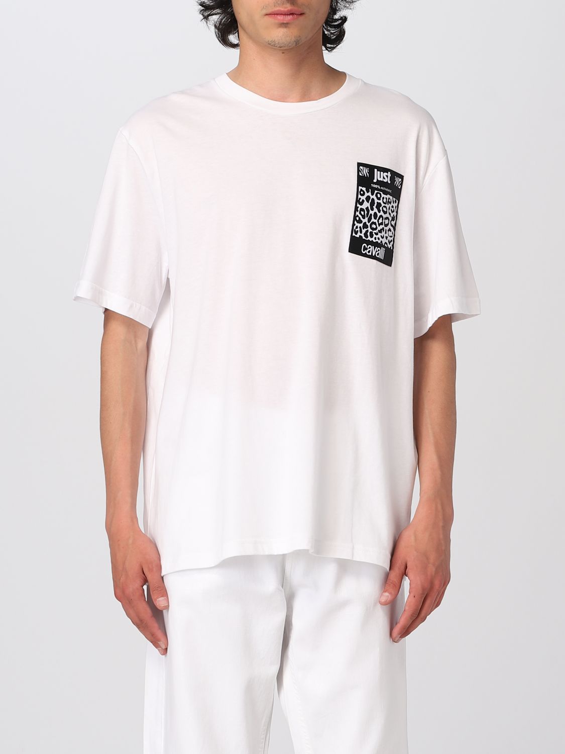 Just Cavalli T-shirt  Men In White