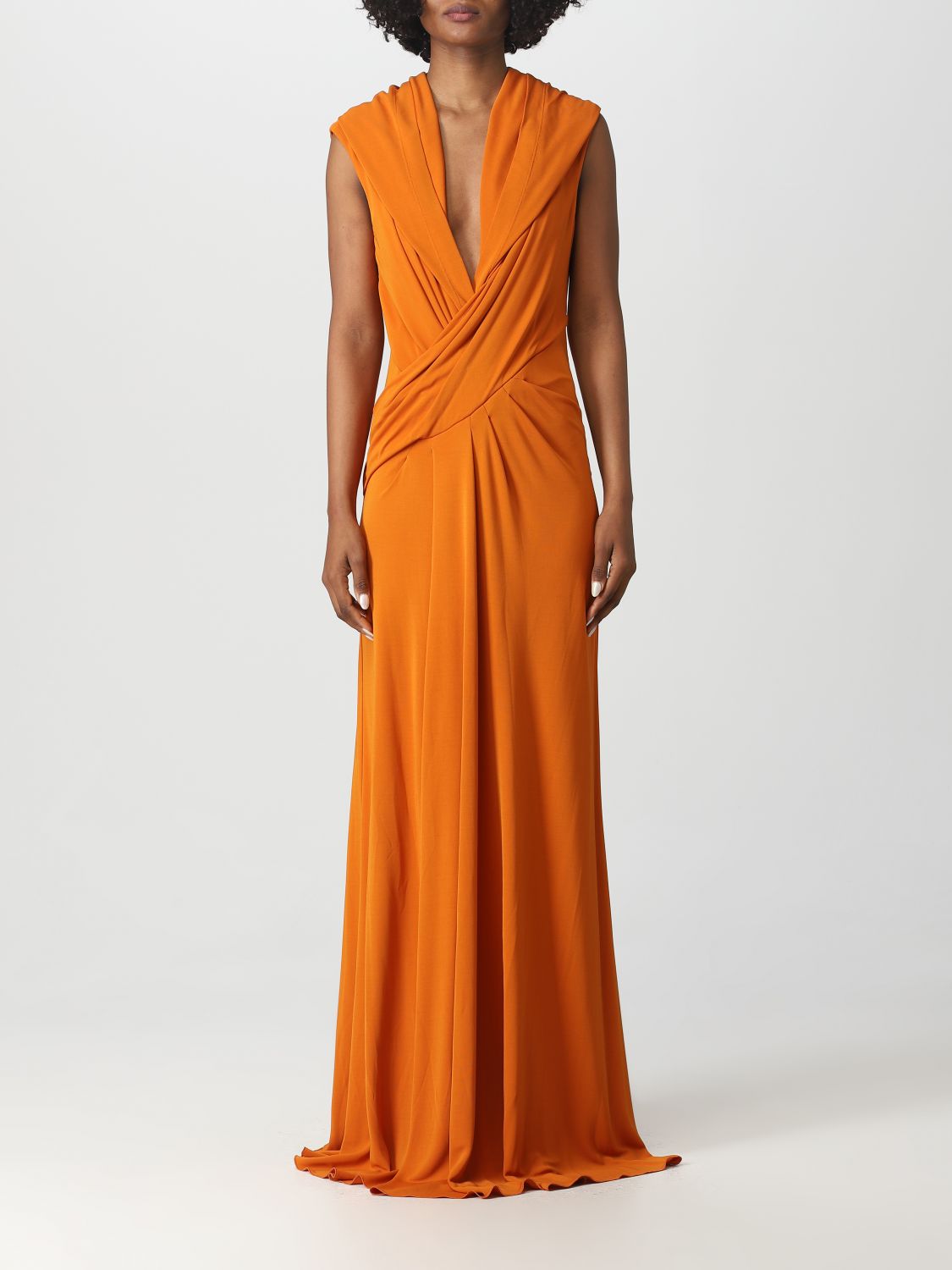 Alberta Ferretti Kleid  Damen Farbe Orange