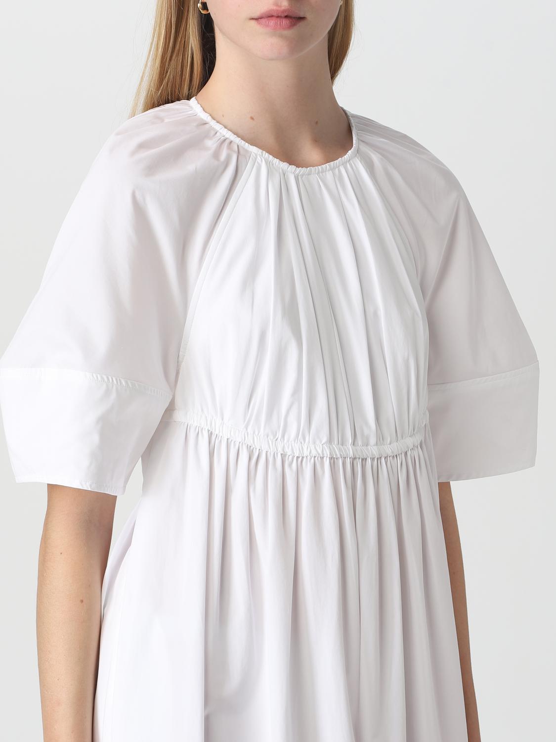 JIL SANDER: dress for woman - White | Jil Sander dress J02CT0132J4514 ...