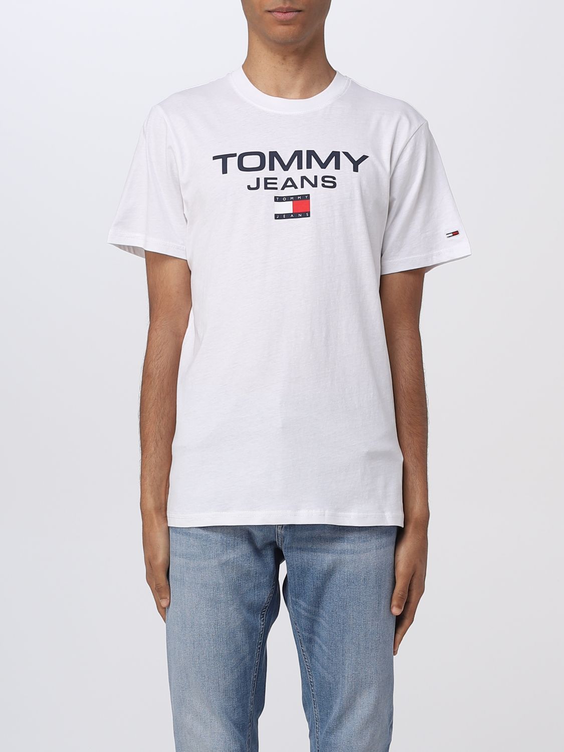Tommy Jeans T-shirt Men Beige | ModeSens