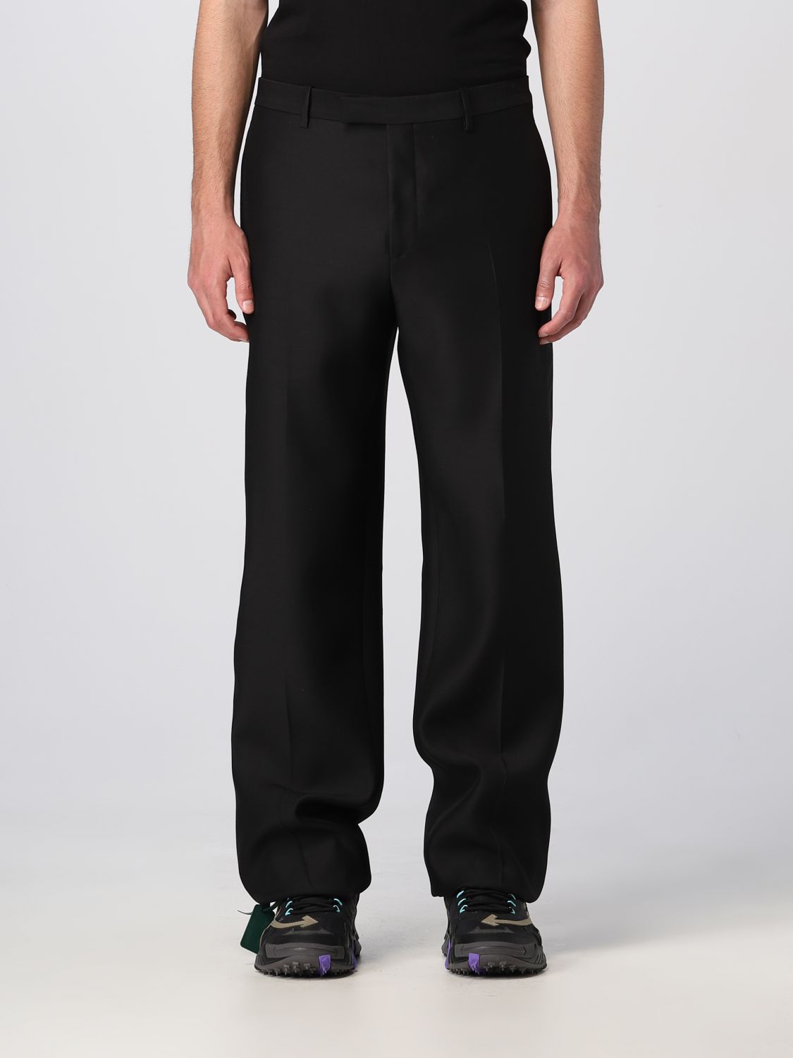 Off-white Trousers Men In Black | ModeSens