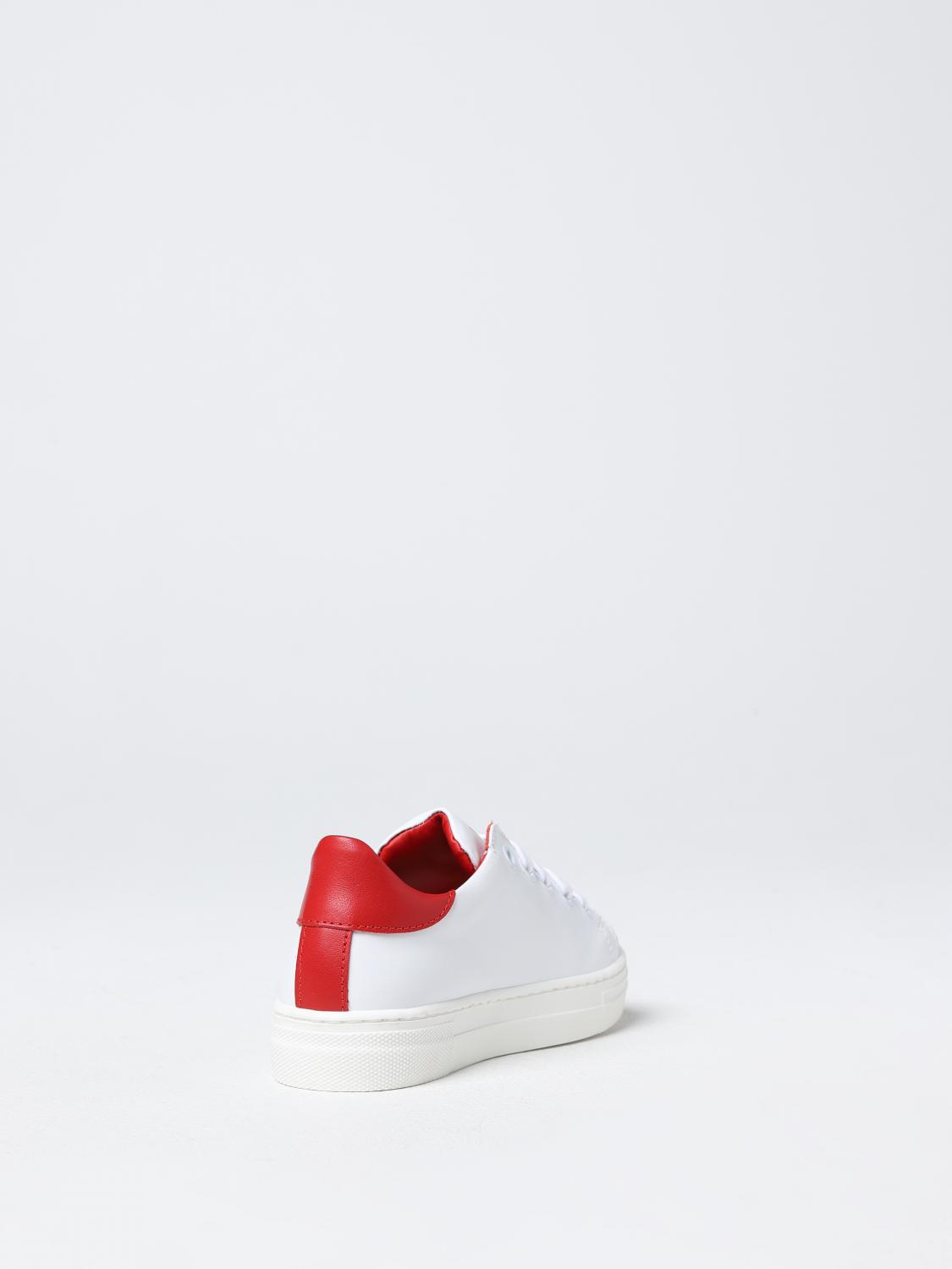 MOSCHINO BABY shoes for girls White Moschino Baby shoes 74446