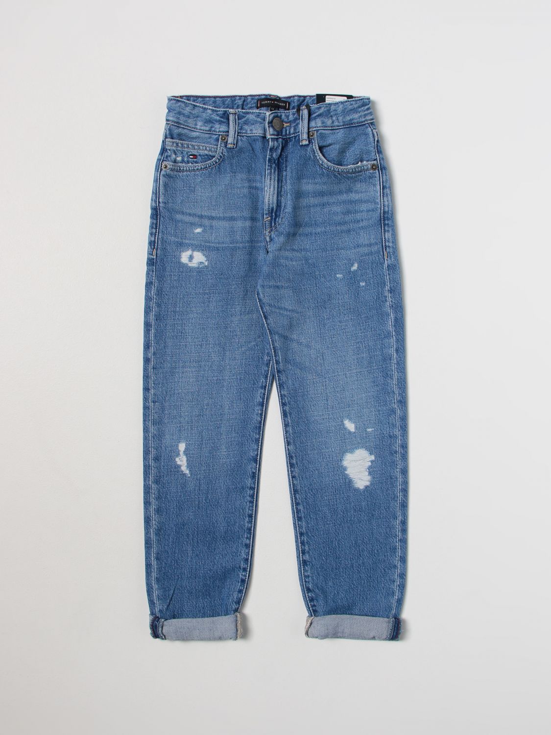Foto Verleiden Vijfde TOMMY HILFIGER: jeans for boys - Denim | Tommy Hilfiger jeans KB0KB07924  online on GIGLIO.COM