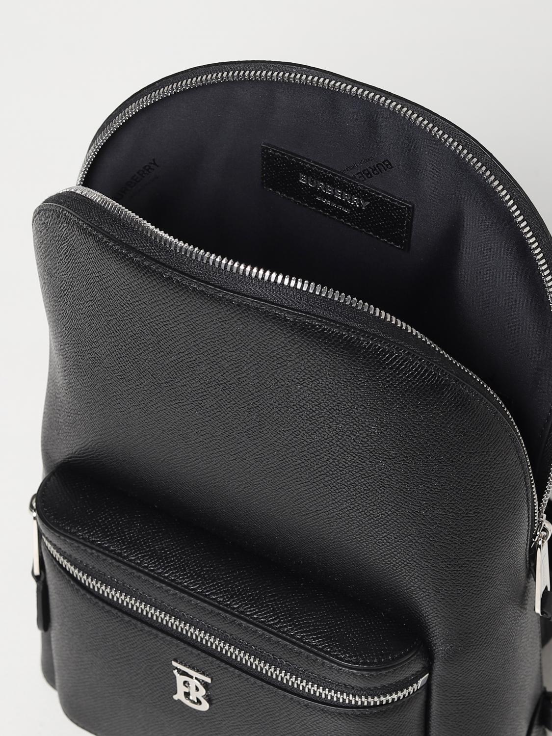 BURBERRY: Mochila para hombre, Negro | Mochila Burberry 8063858 en línea en  