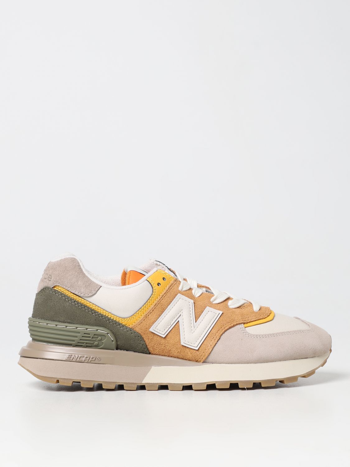 NEW BALANCE: sneakers for man - Beige | New Balance sneakers U574LGBT ...
