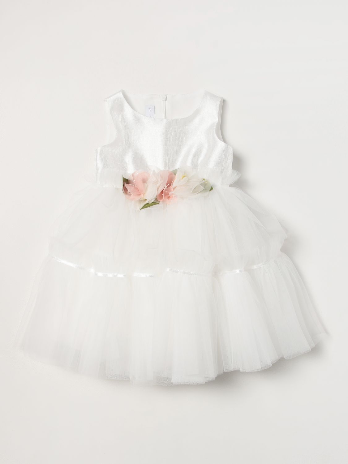 Colori Chiari Kids' Kleid  Kinder Farbe Weiss In White