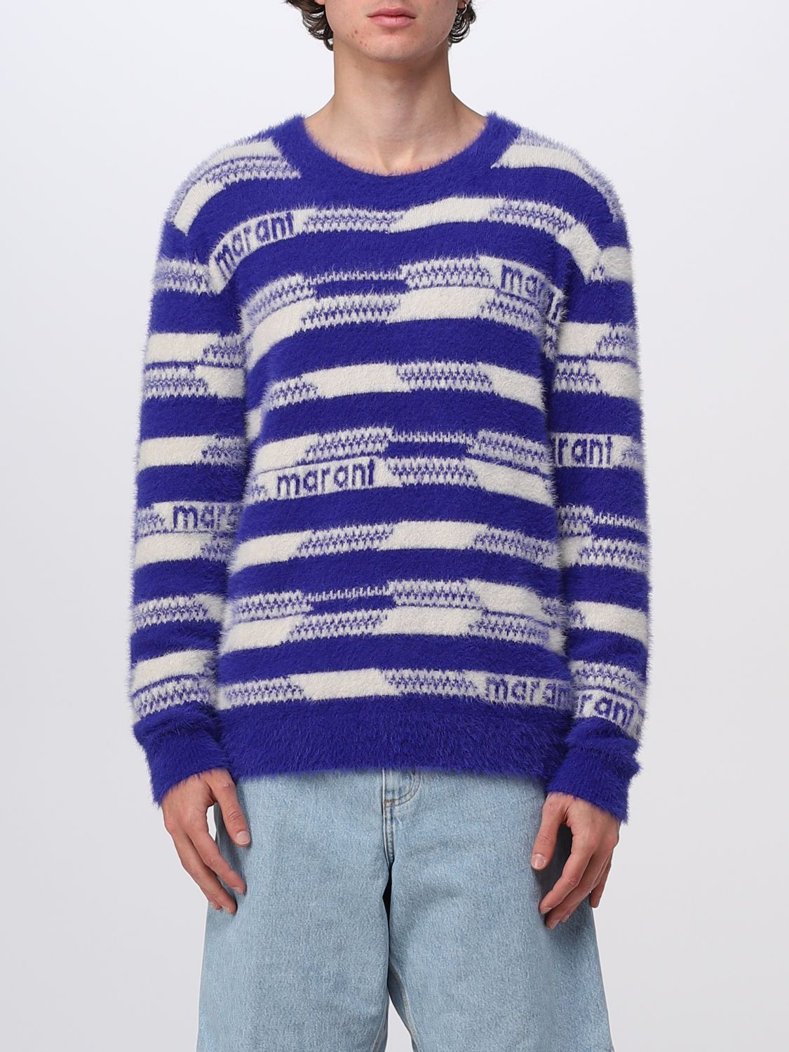 Shop Isabel Marant Sweater  Men Color Violet