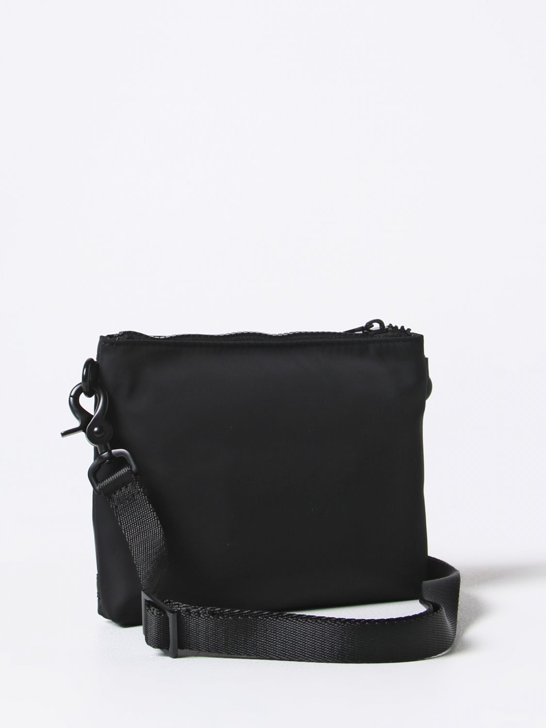 VERSACE JEANS COUTURE: bag in nylon - Black | Versace Jeans Couture ...