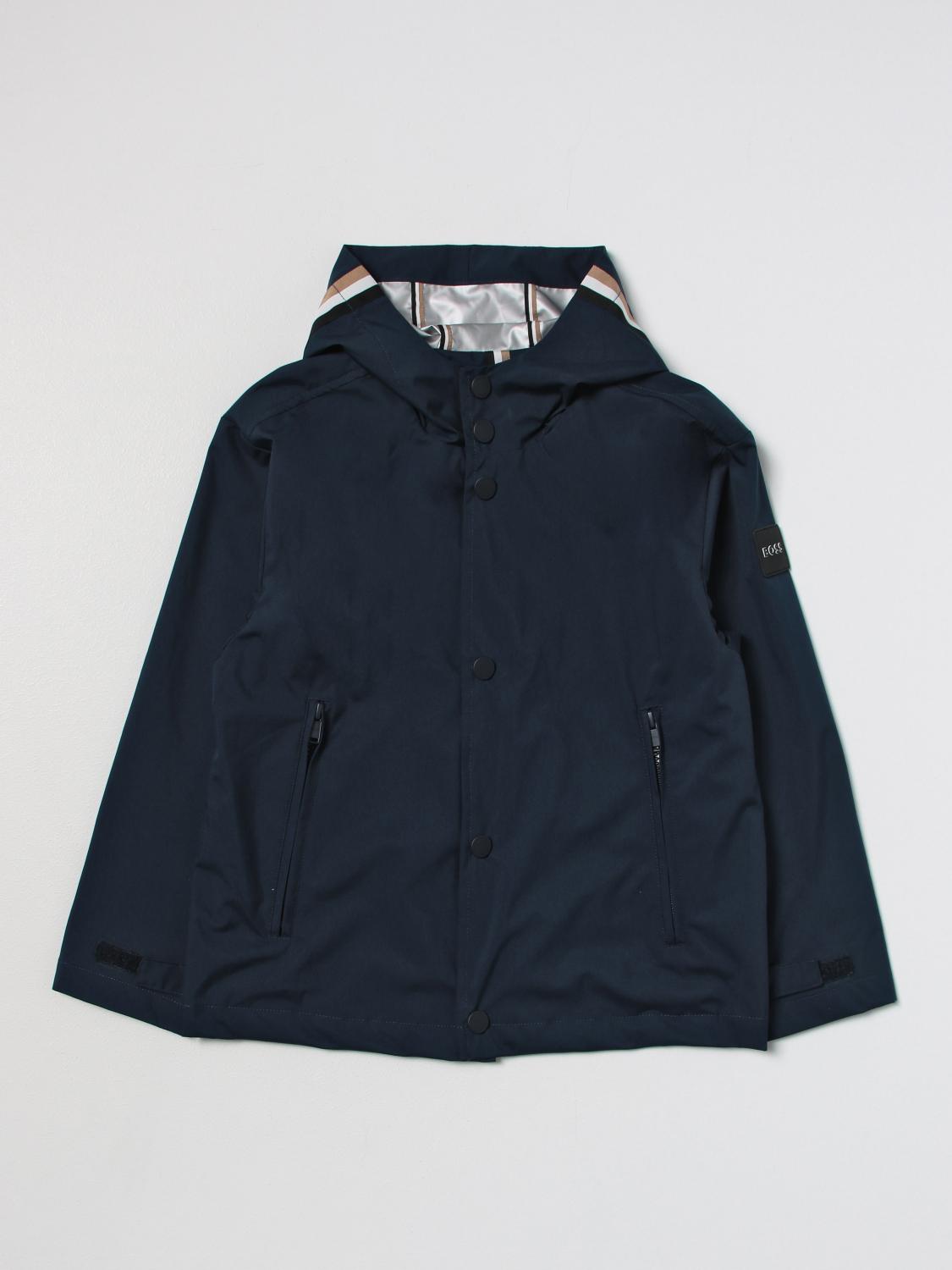 Bosswear Jacket Boss Kidswear Kids Color Marine