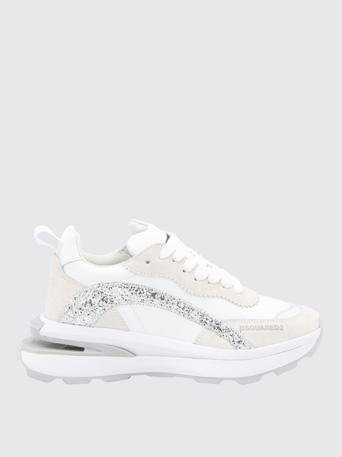 Shop Dsquared2 Sneakers  Woman Color White